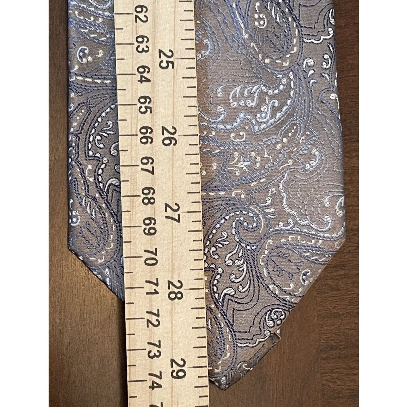 Other Platinum Designs Brown Blue Hand Made Silk Made In China Size ONE SIZE - 5 Thumbnail