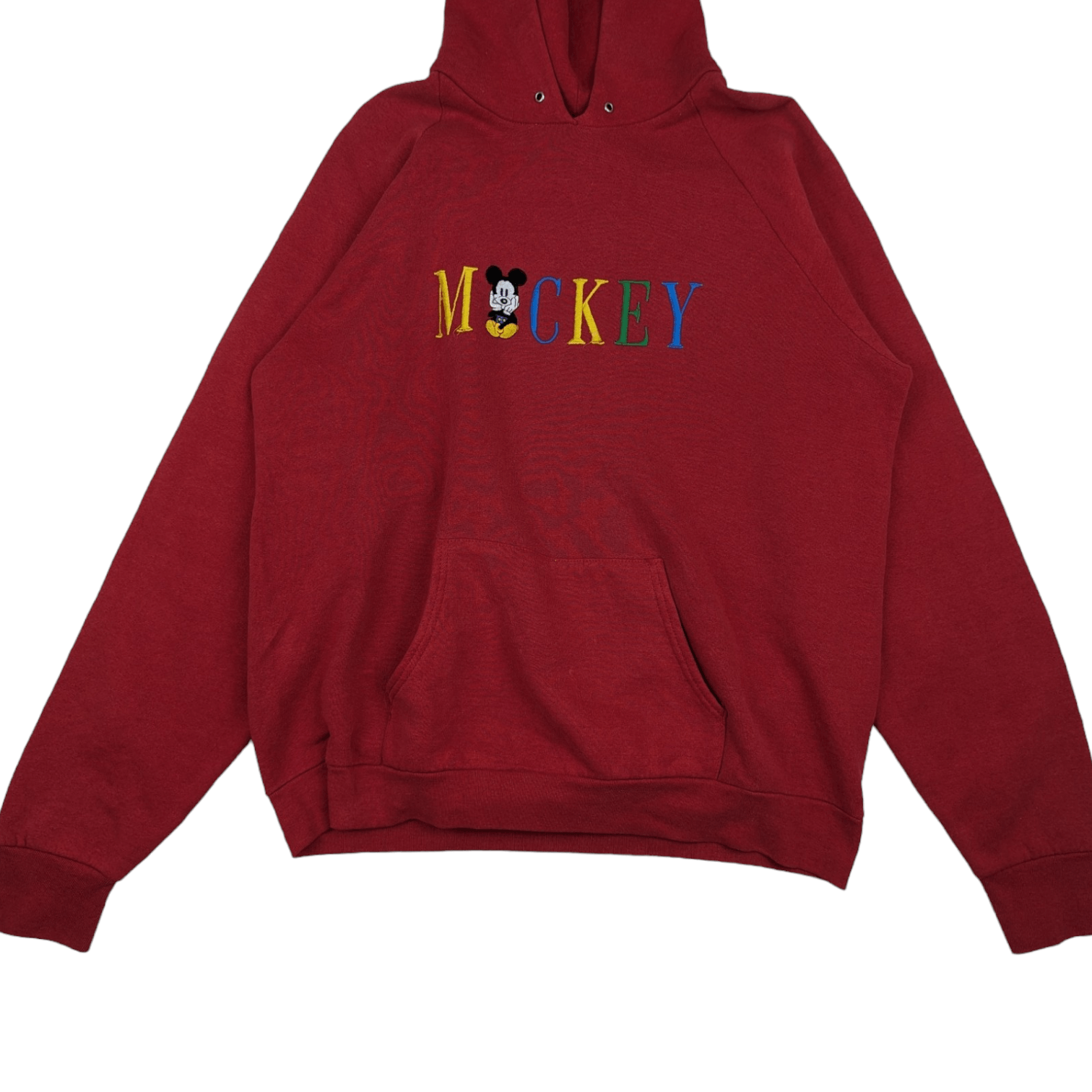 Disney Vintage 90's DISNEY Mickey Mouse Spell Out Hoodie Size US L / EU 52-54 / 3 - 4 Thumbnail