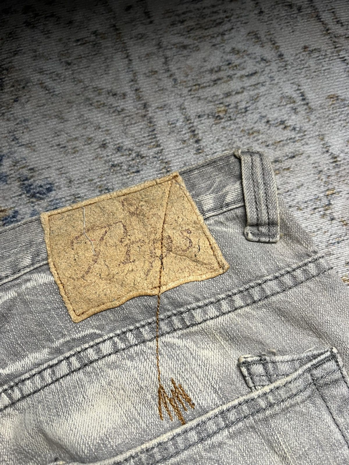 Tornado Mart PRPS Distressed Clawmark Flared Jeans Size US 32 / EU 48 - 6 Thumbnail