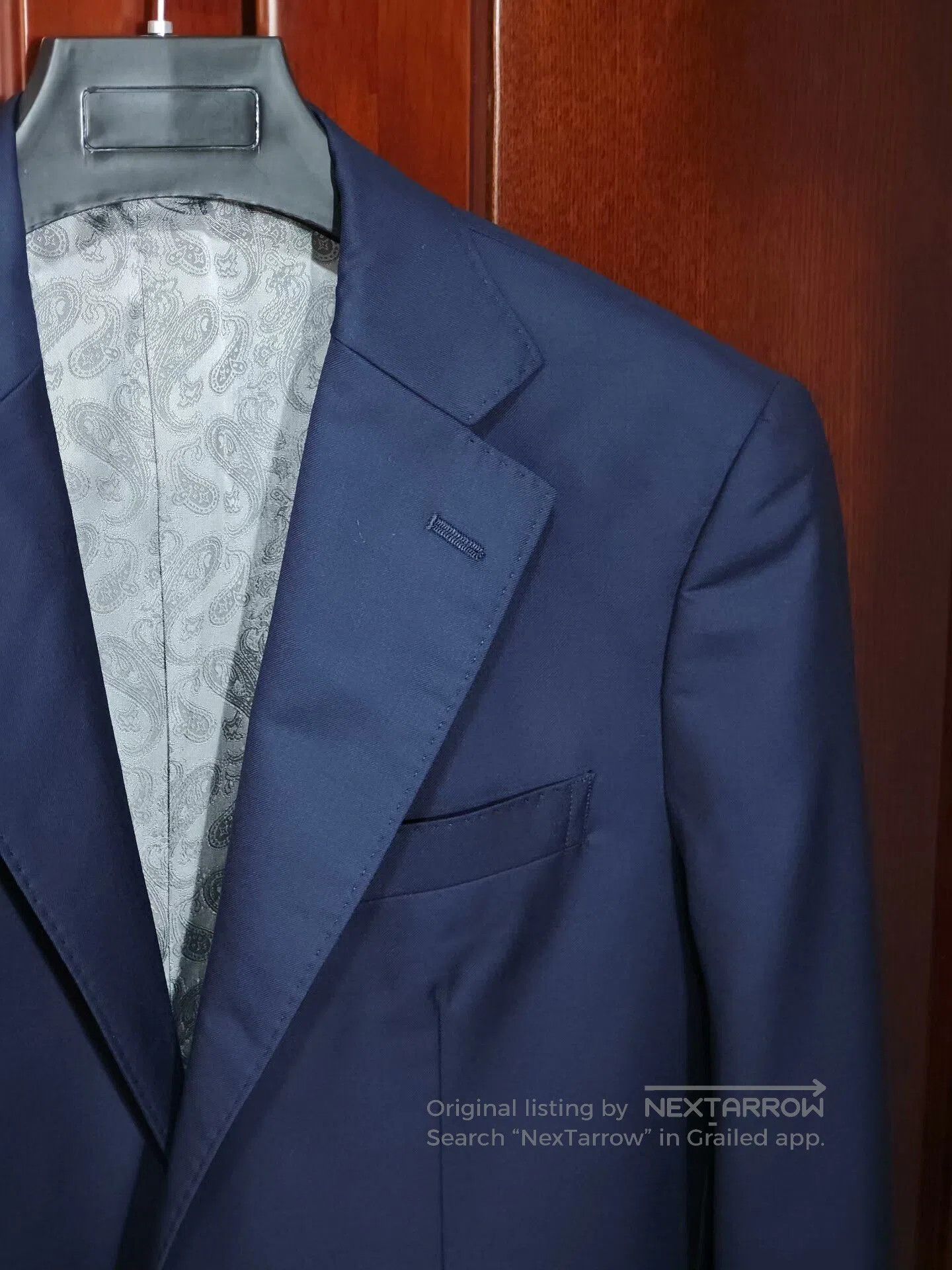 Japanese Brand Italian VBC Wool Linen Custom Suit. Size US M / EU 48-50 / 2 - 2 Thumbnail