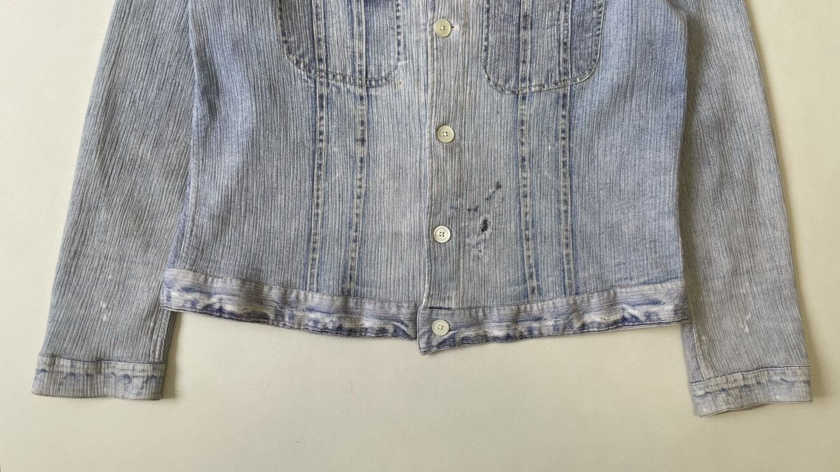 Our Legacy Trompe-l'œil Pleated Denim Print Shirt Size US M / EU 48-50 / 2 - 10 Thumbnail
