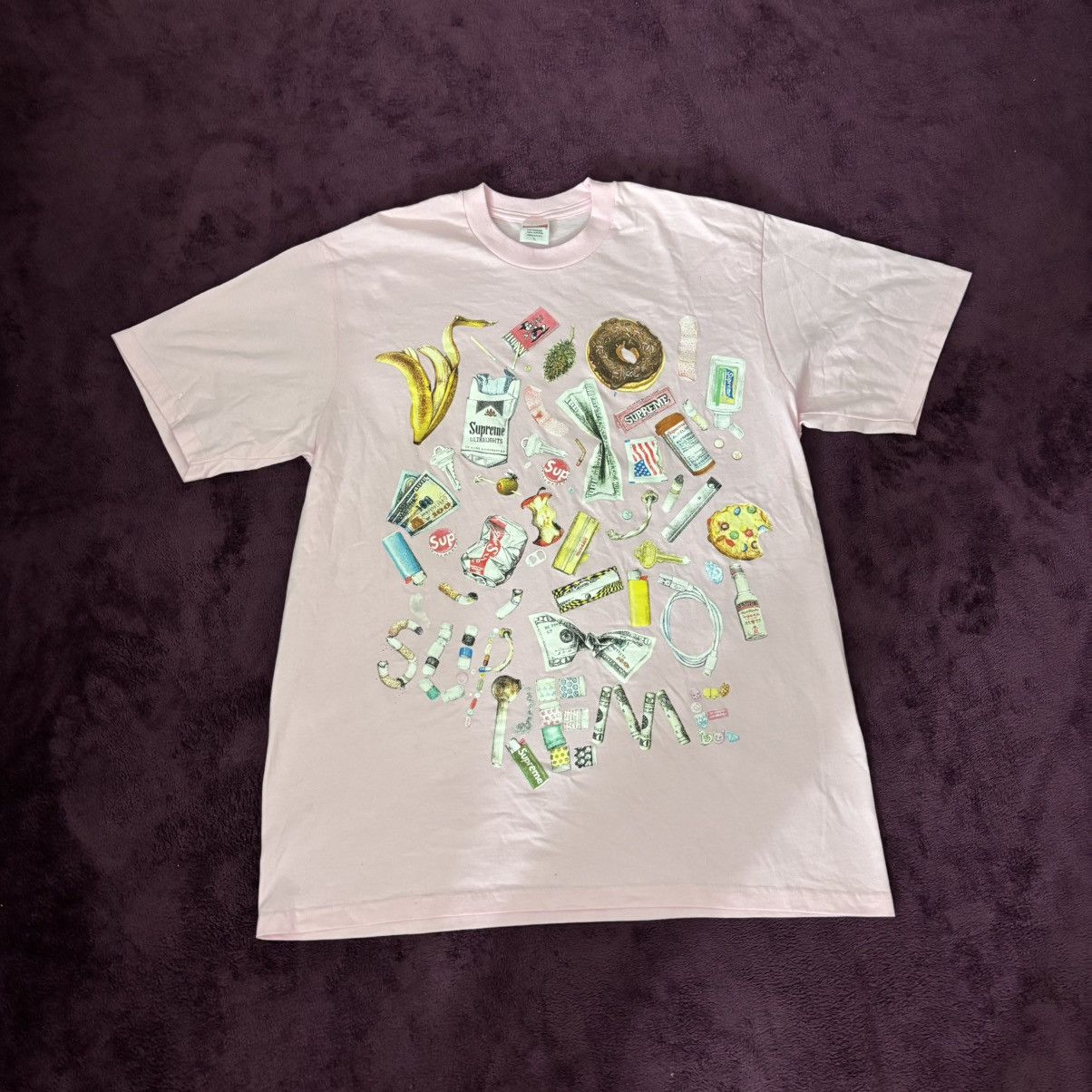 Supreme Supreme Trash Tee (SS23) Light Pink Size US L / EU 52-54 / 3 - 1 Thumbnail