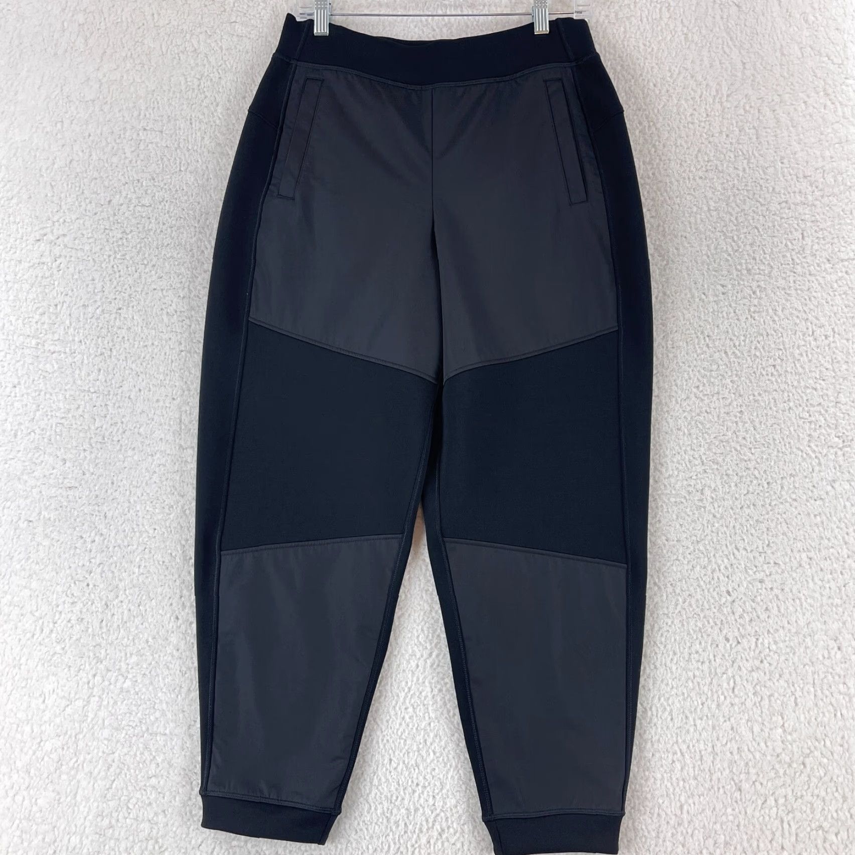 Athleta Athleta Black Get Set Hybrid Jogger Pants Womens Pull On Elastic Waist Size M Jogger Casual Activewear Size 32" / US 10 / IT 46 - 2 Thumbnail