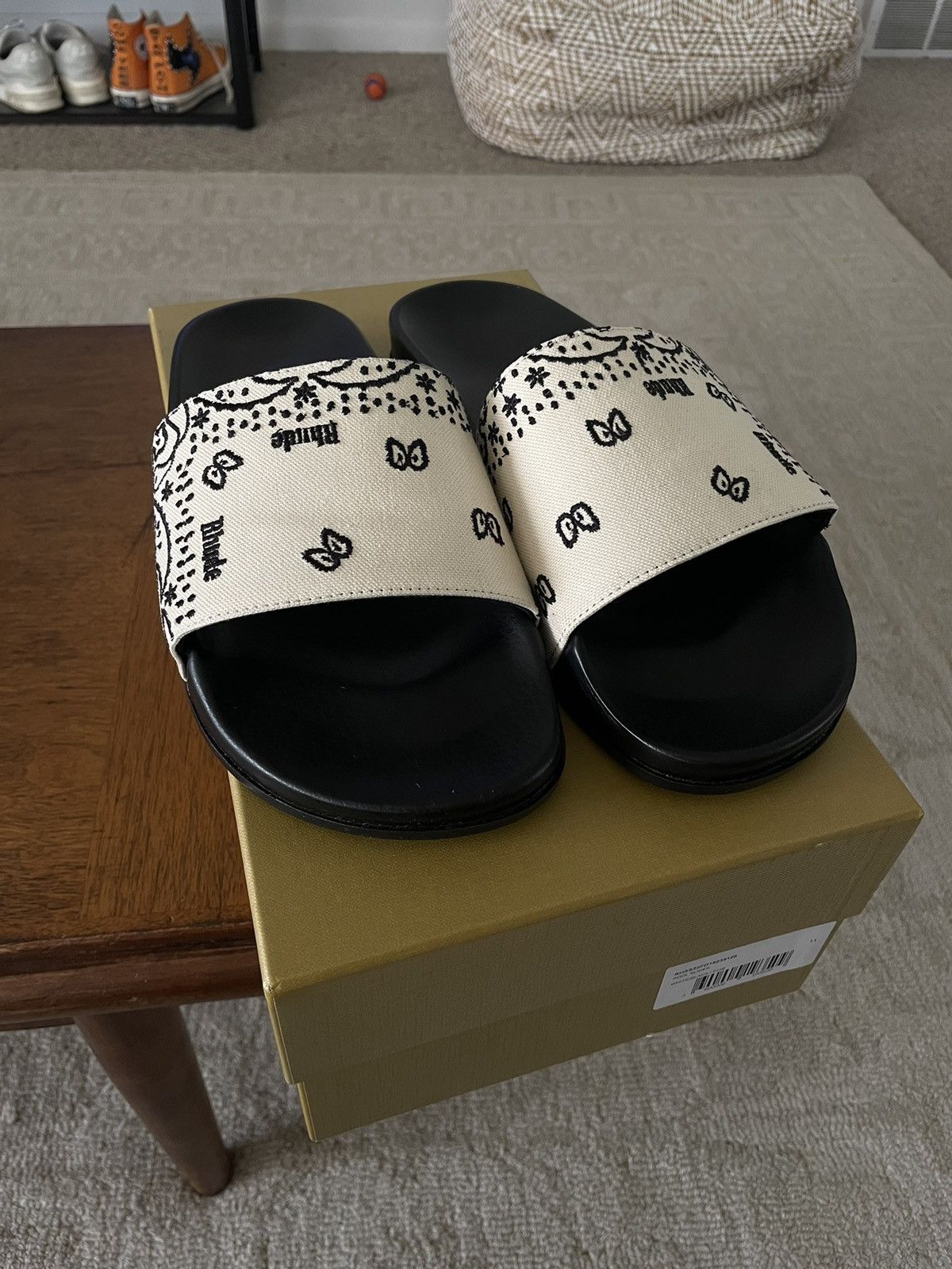 Rhude Paisley Rhude Slides Size US 11 / EU 44 - 2 Thumbnail