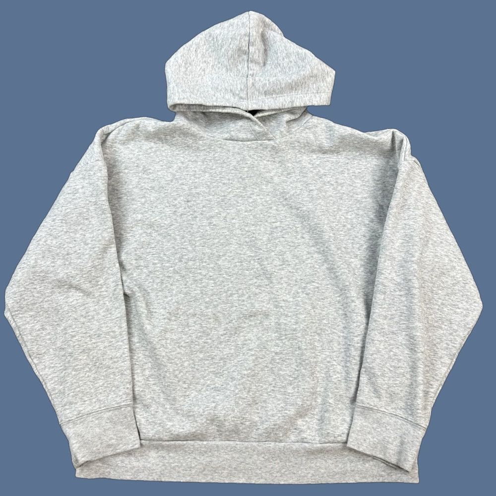 Fabletics Fabletics Hoodie Women's M Gray Fleece Pullover Activewear Gym Casual Logo Pockets Hooded Pullover Size M / US 6-8 / IT 42-44 - 1 Thumbnail