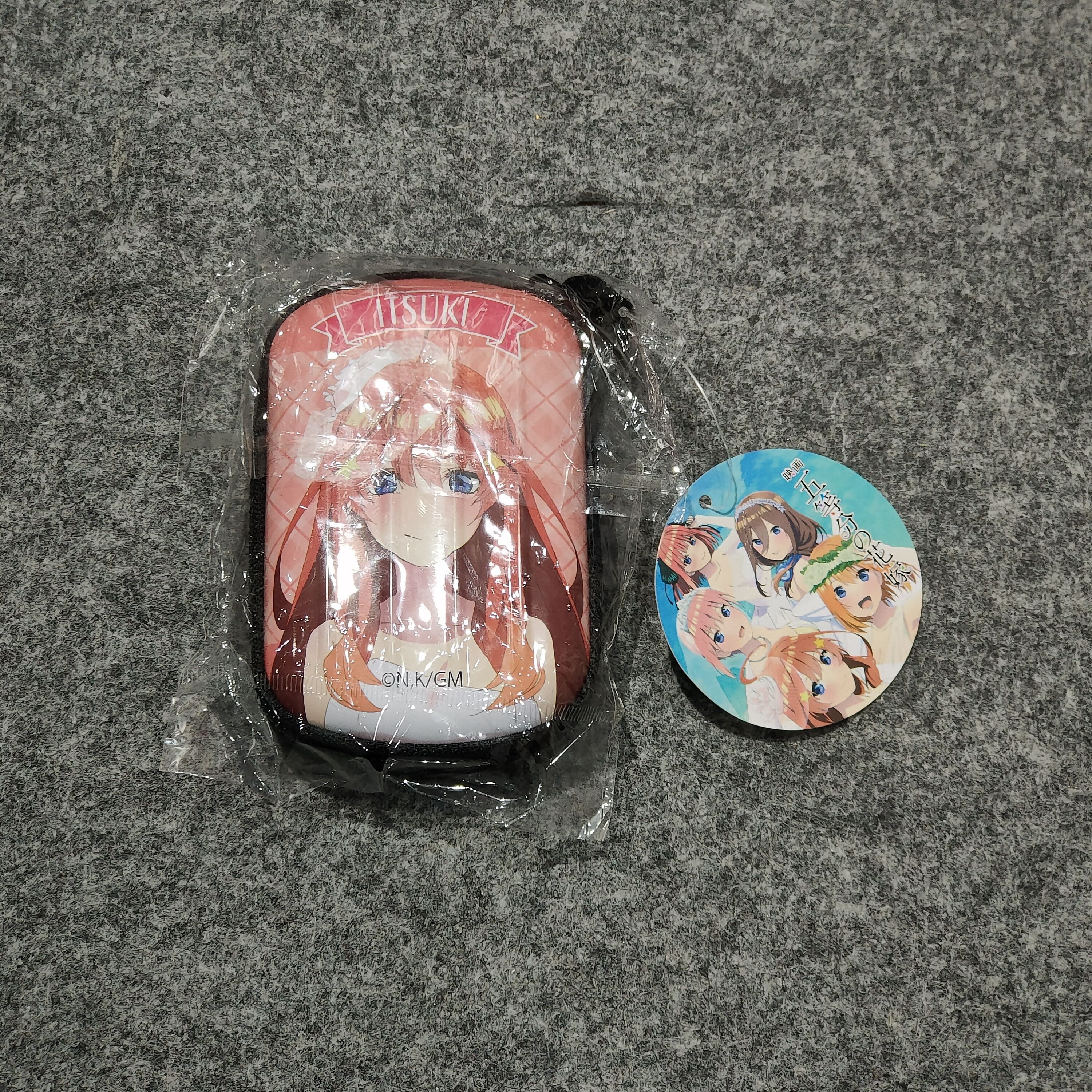 Anime 🔥ITSUKI NAKANO From QUINTESSENTIAL QUINTUPLETS Pocket Bag Size ONE SIZE - 2 Thumbnail
