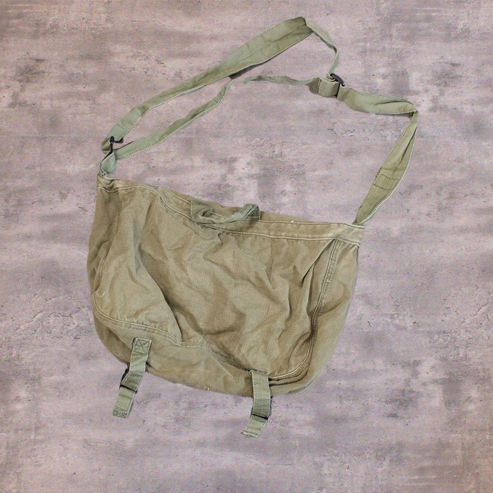 Bob Marley Y2K 2000’s Bob Marley Military Shoulder Olive Green Bag Size ONE SIZE - 2 Thumbnail