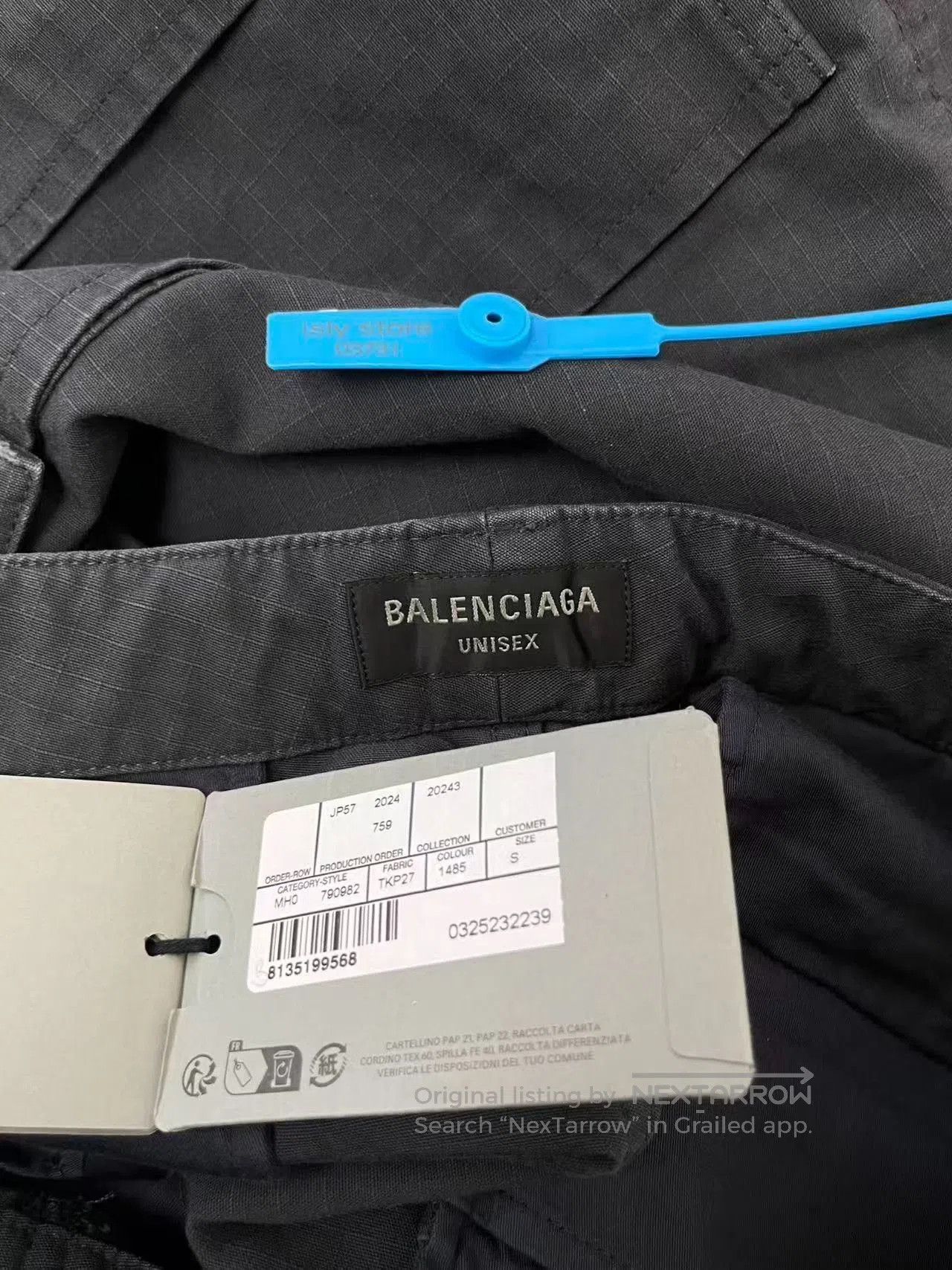 Balenciaga Balenciaga Men's Gray Washed Relaxed Jeans. Size US 30 / EU 46 - 4 Thumbnail