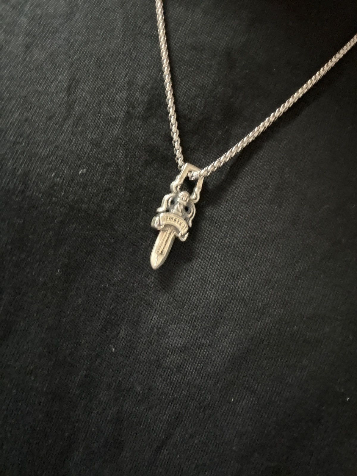 Chrome hearts long aleeve orange dagger