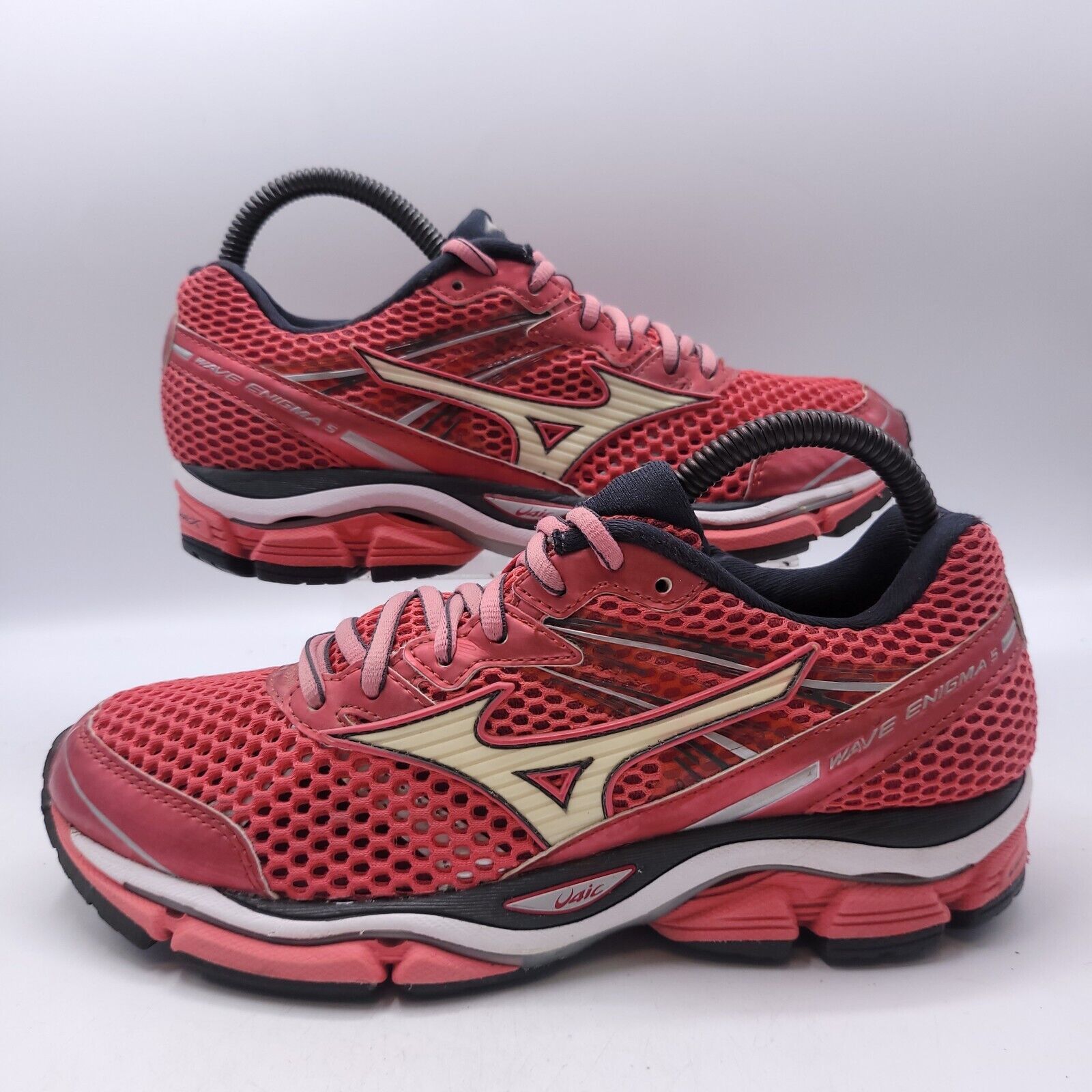 Mizuno Mizuno Wave Enigma 5 Shoe Womens Size 8 J1GD150201 Red Black Size US 8 / IT 38 - 5 Thumbnail