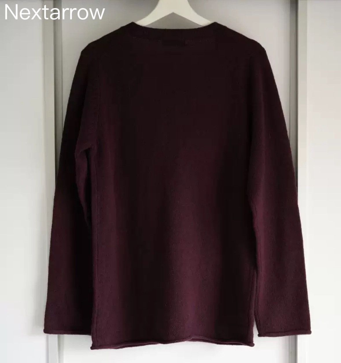 Yohji Yamamoto Yohji Yamamoto 12aw Rolled Crimson sweater 2412-Nextarrow Size US L / EU 52-54 / 3 - 2 Thumbnail