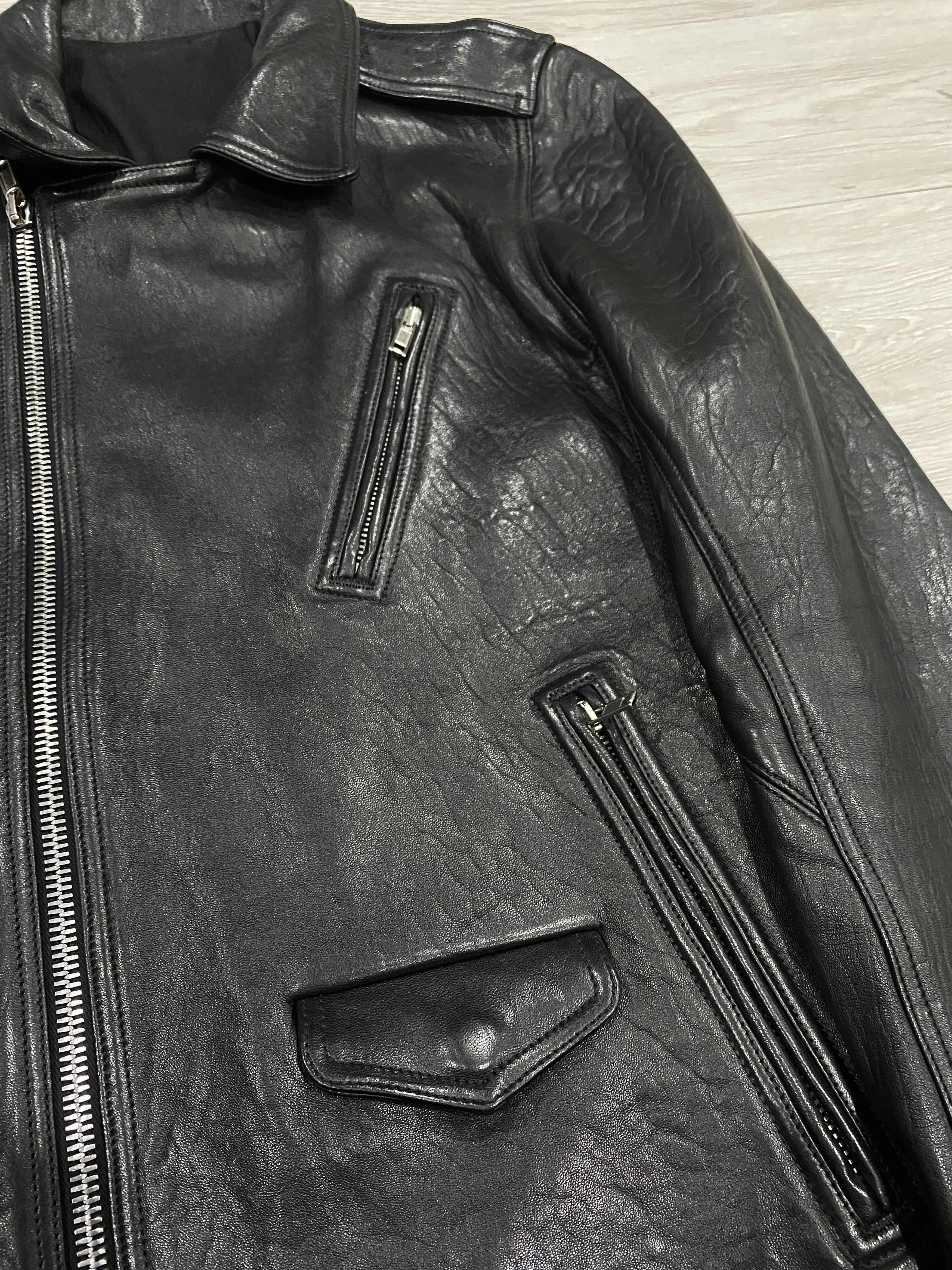 Rick Owens Rick Owens Leather jacket Size US S / EU 44-46 / 1 - 4 Thumbnail