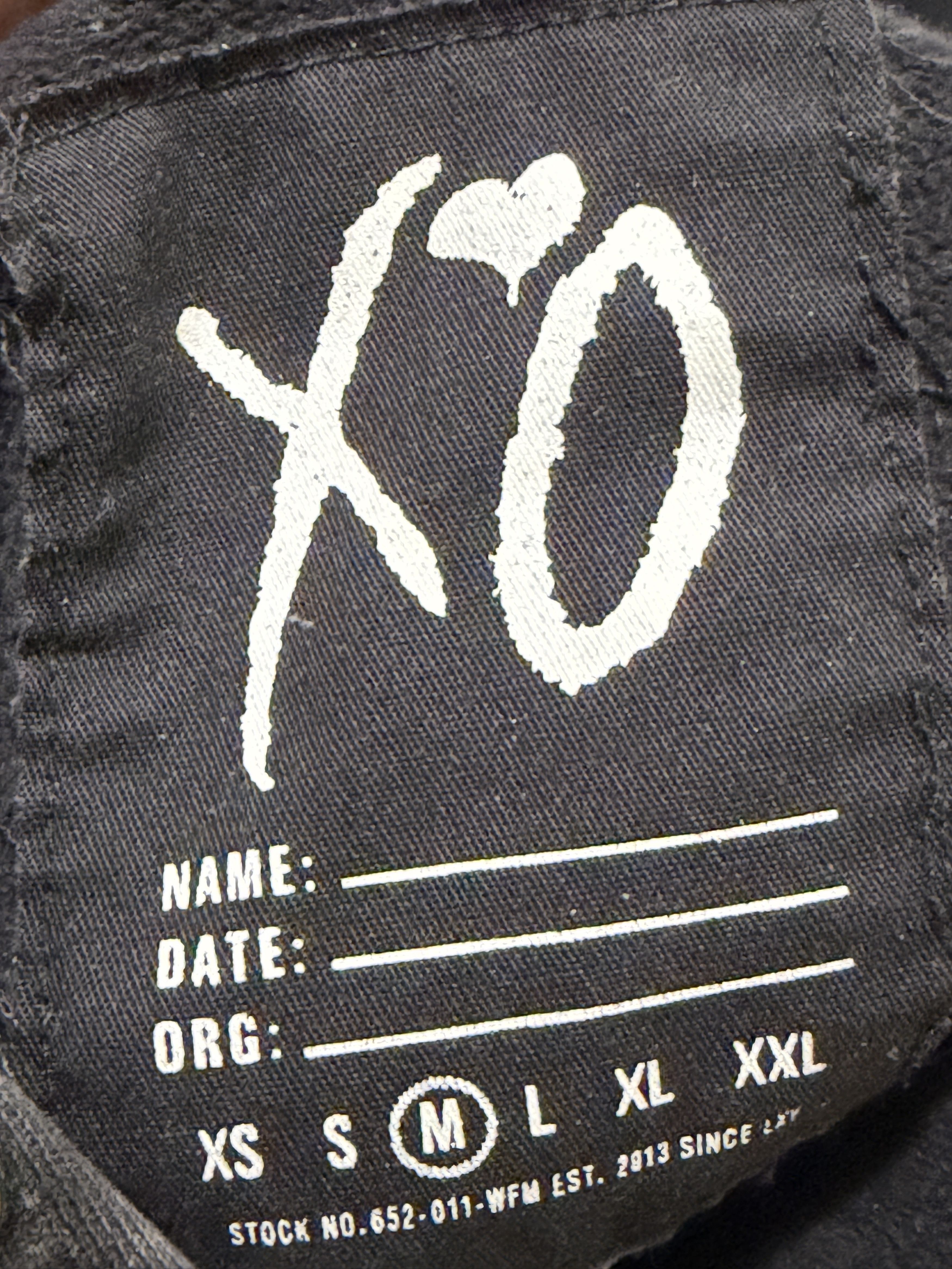 The Weeknd The Weeknd XO Acid Wash Stone Hoodie 2016 XOTWOD Size US M / EU 48-50 / 2 - 8 Thumbnail