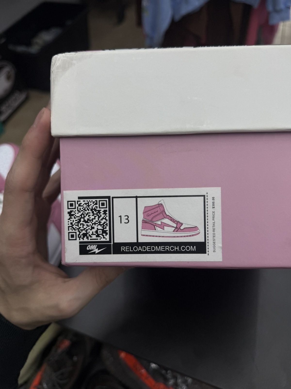 Designer OMI In Hellcat Sneakers Pink Size 13US Size US 13 / EU 46 - 18 Thumbnail