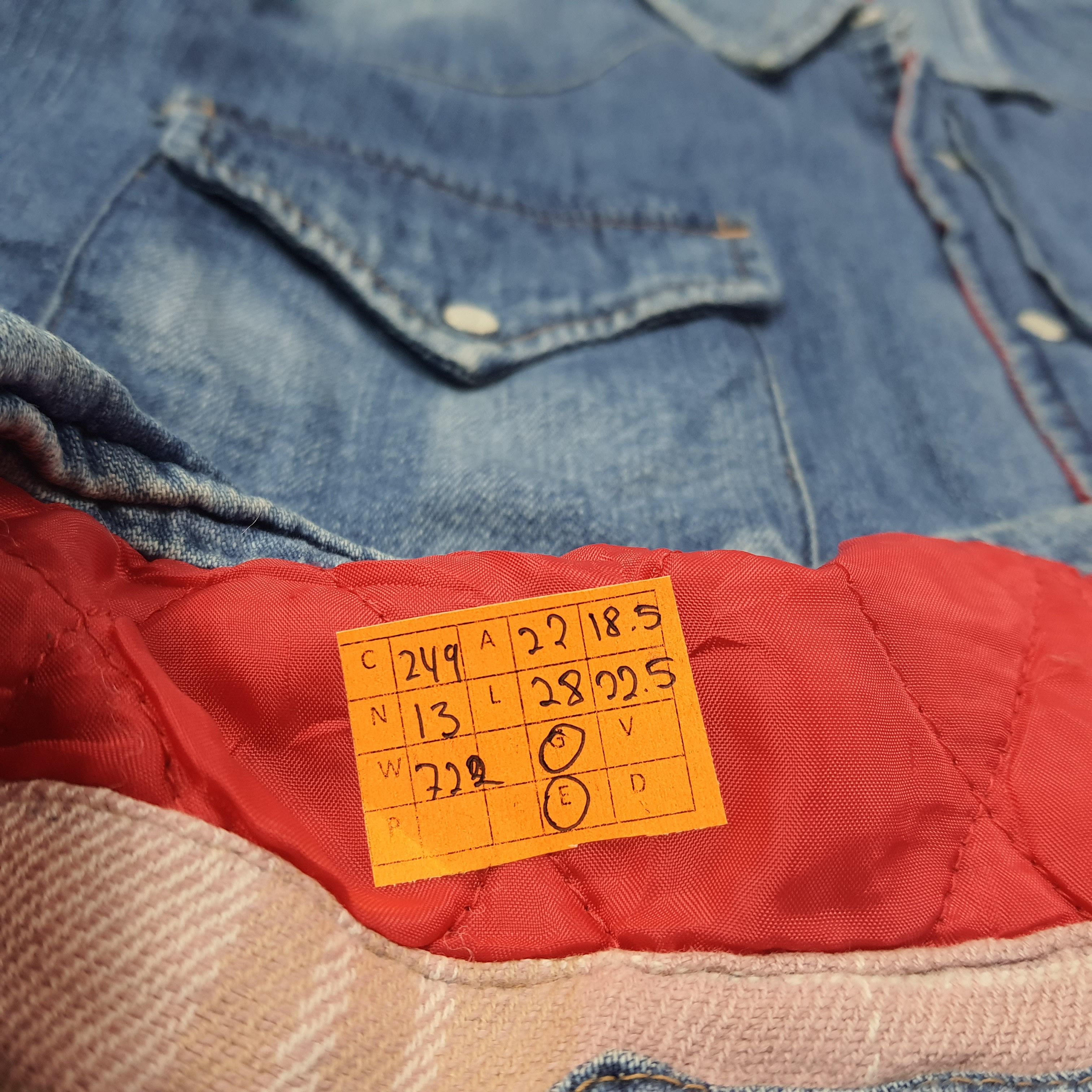Blue Blue Japan Vintage Blue Blue Japan Denim Button Up Jacket C249N13 Size US M / EU 48-50 / 2 - 9 Thumbnail