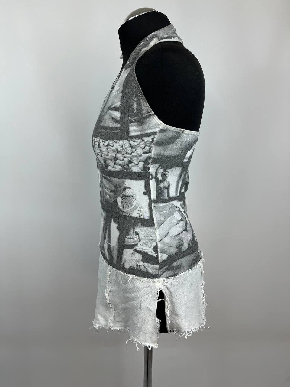Other Isabel de Pedro African Village Collage Halter Top Size S / US 4 / IT 40 - 2 Thumbnail