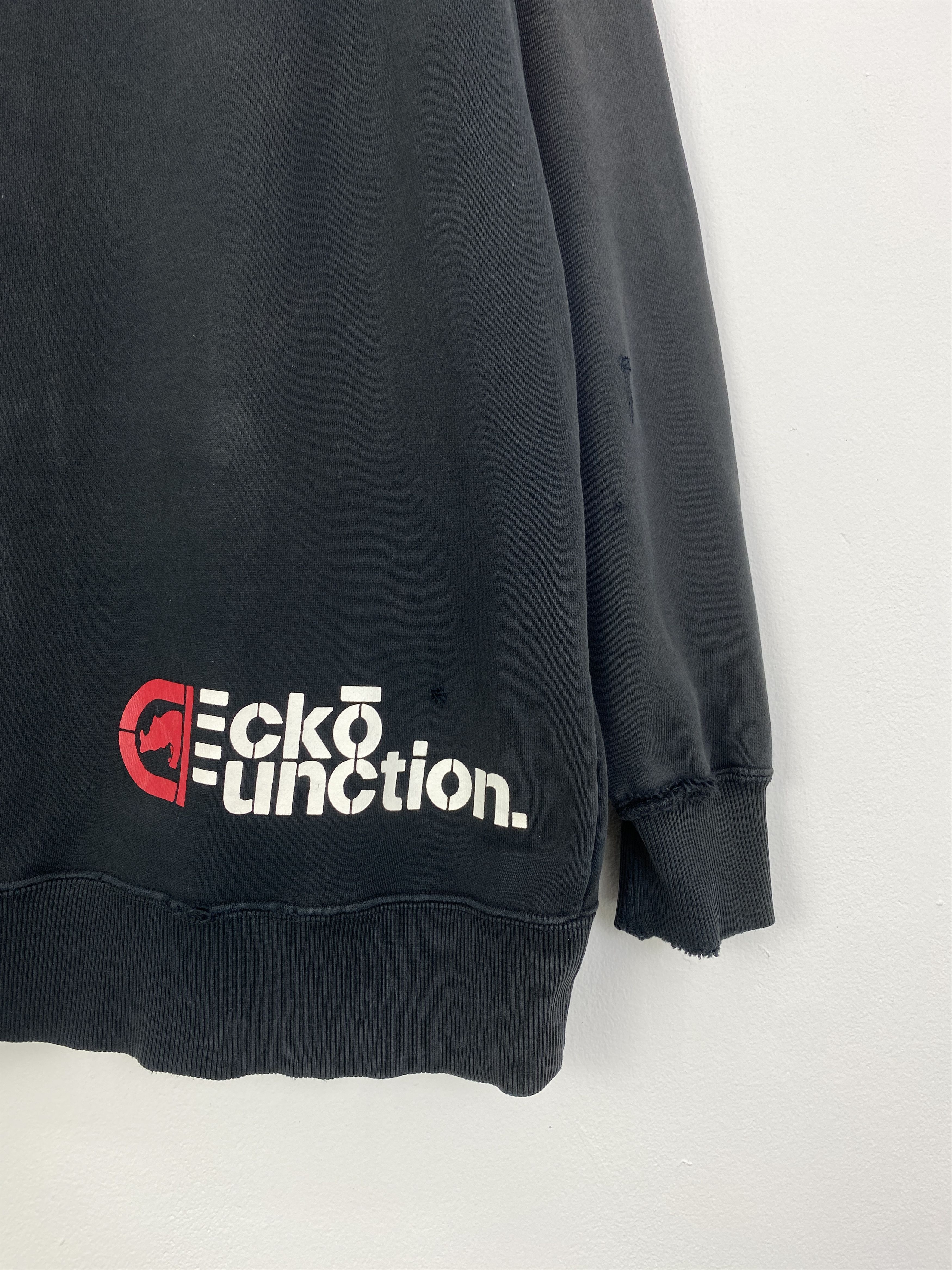 Ecko Unltd. × Vintage Vintage Ecko Function Wording Zipper Hoodie SH0044 Size US L / EU 52-54 / 3 - 14 Thumbnail