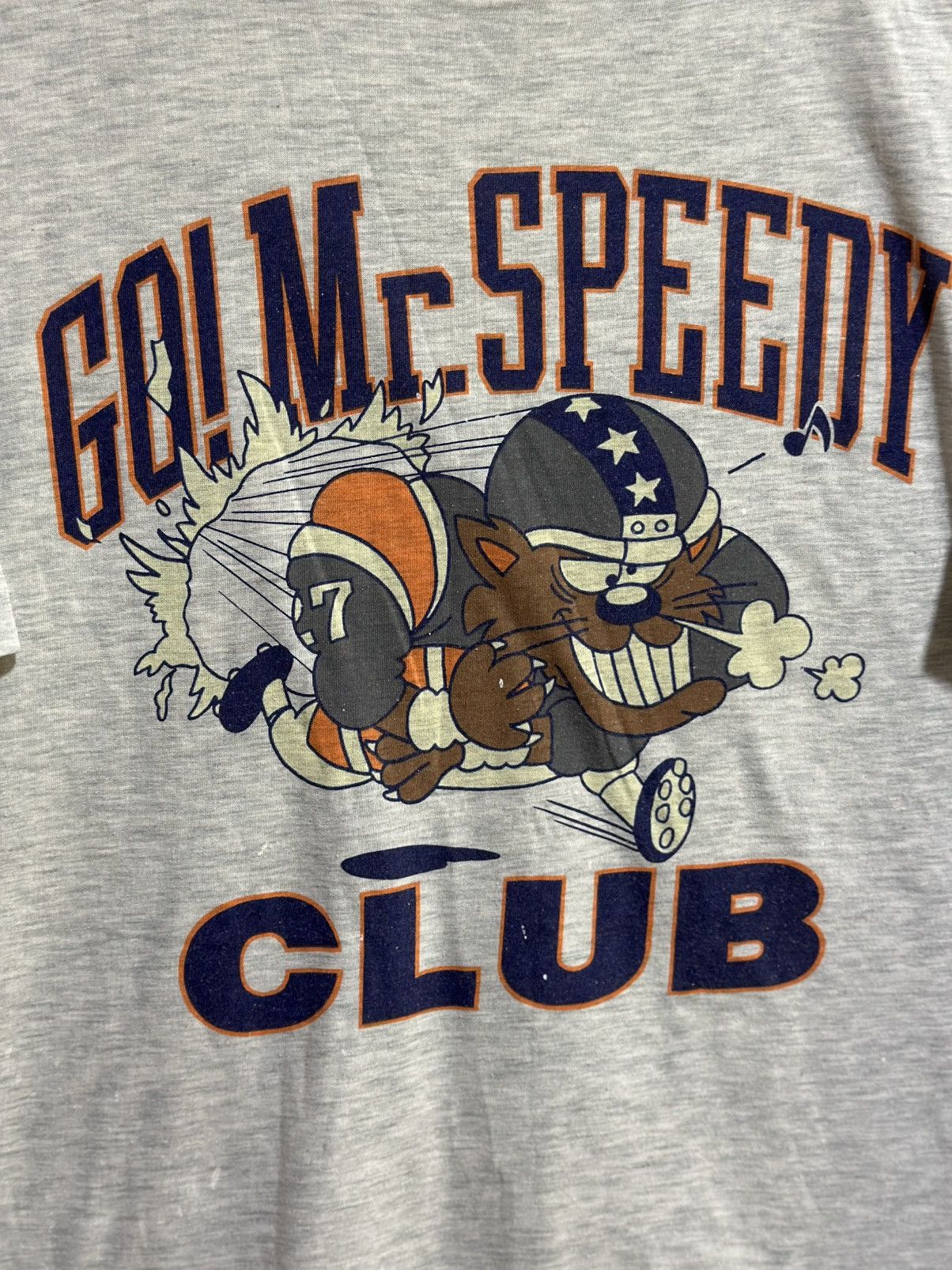 Vintage Vintage Tazz Go Mr.Speedy Club Distress Tee Size US L / EU 52-54 / 3 - 2 Thumbnail