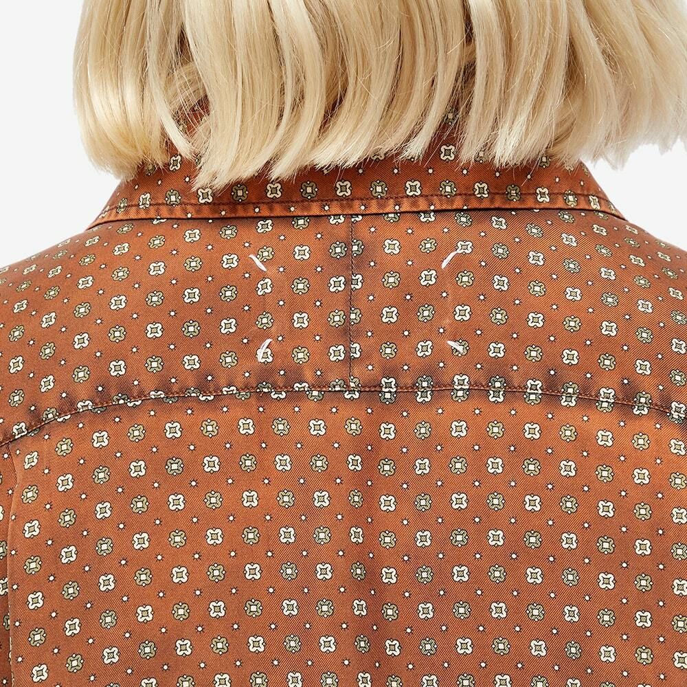 Maison Margiela o1y0625 Patterned Shirt in Tan Size XS / US 0-2 / IT 36-38 - 3 Thumbnail