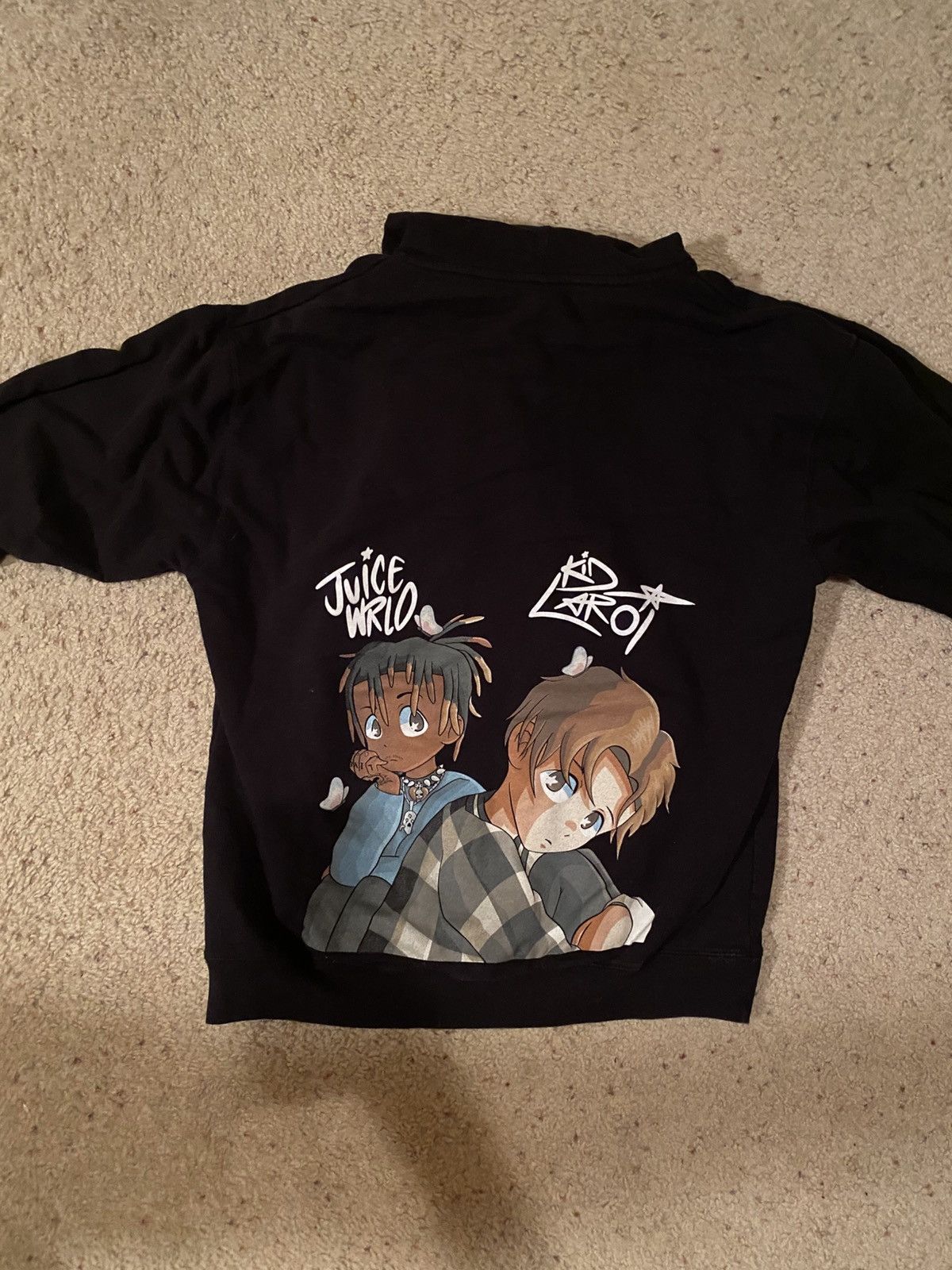 Other Juice Wrld x Kid Laroi Reminds Me Of You Hoodie Black Size US L / EU 52-54 / 3 - 1 Thumbnail