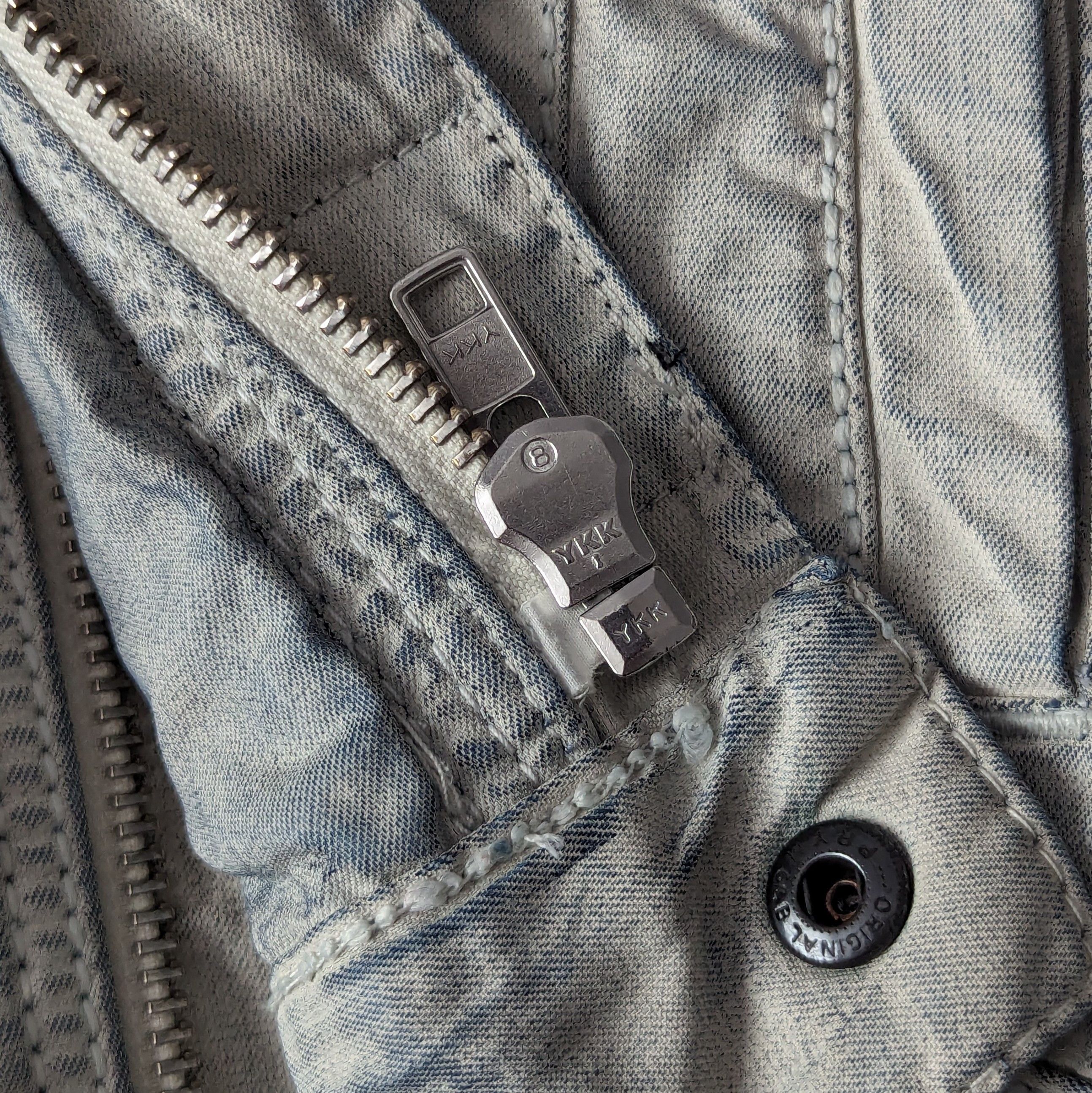 Other Roberto Geissini Monaco Denim Jacket With Crosses Very Rare Size US M / EU 48-50 / 2 - 18 Thumbnail