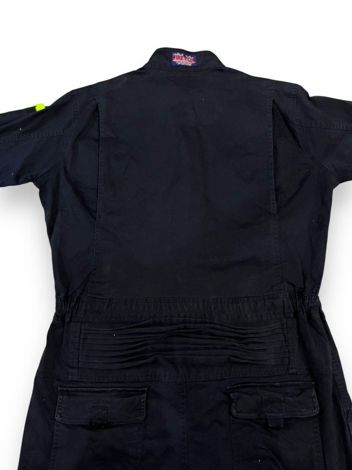 Japanese Brand VINTAGE WORKWEAR FIRE FOX WORLD ISLAND COVERALL JUMPSUIT Size US 39 - 12 Thumbnail