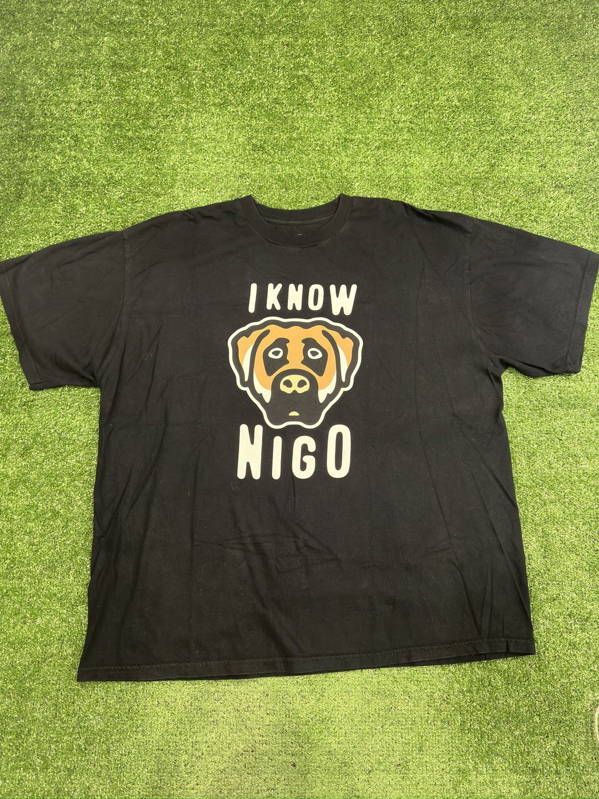 I Know Nigo Tee Shirt LS Large VIP Exclusive Victor Victor