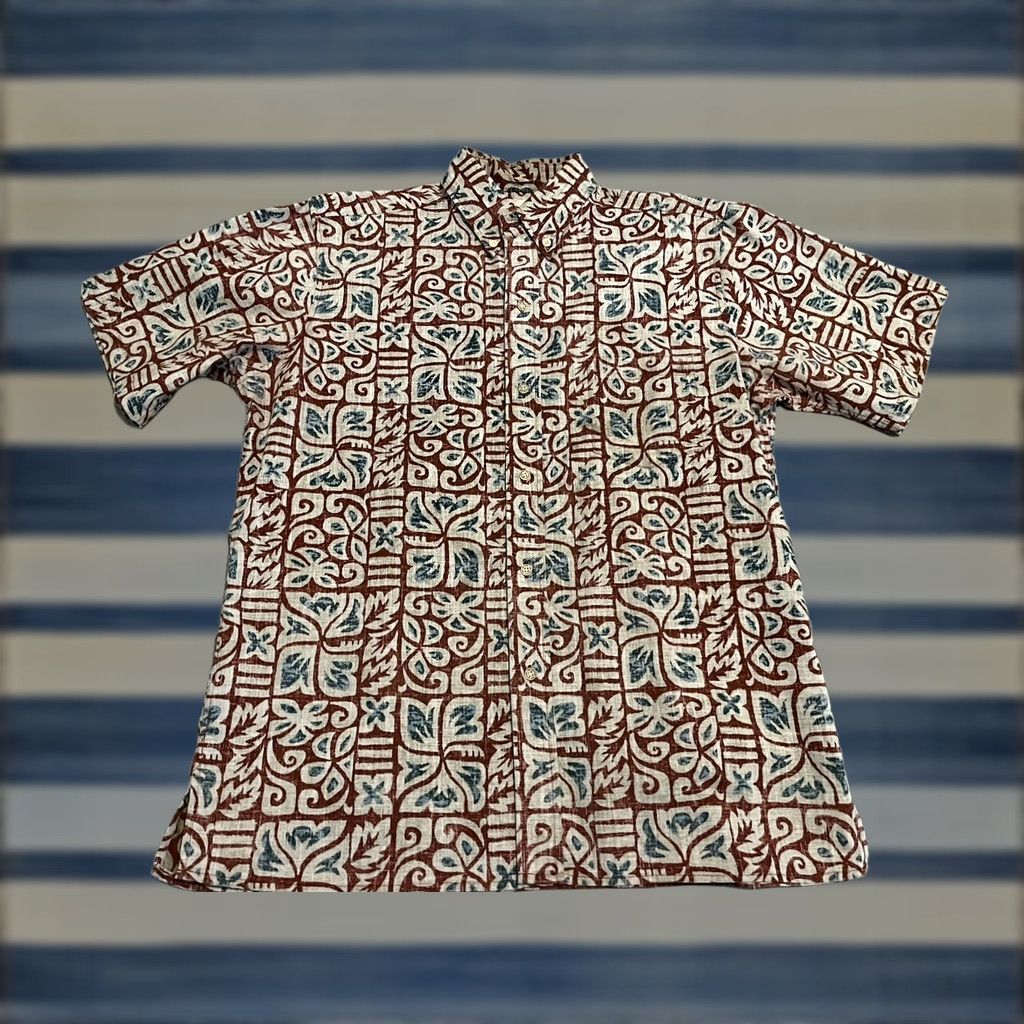 Reyn Spooner Reyn Spooner Floral Hawaiian Shirt Button Up Mens Medium M Multicolor Beach Hawaiian Outdoor Tropical Short Sleeve Mens Size US M / EU 48-50 / 2 - 1 Thumbnail