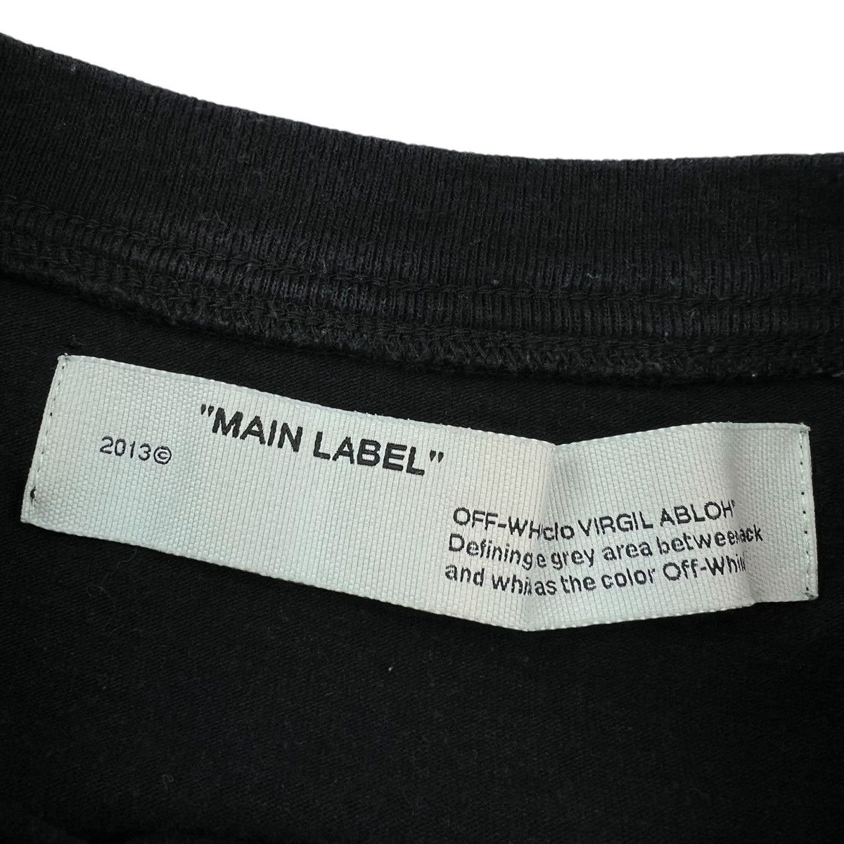 Off-White Off-White Tape Arrows Black T Shirt Size US S / EU 44-46 / 1 - 5 Thumbnail