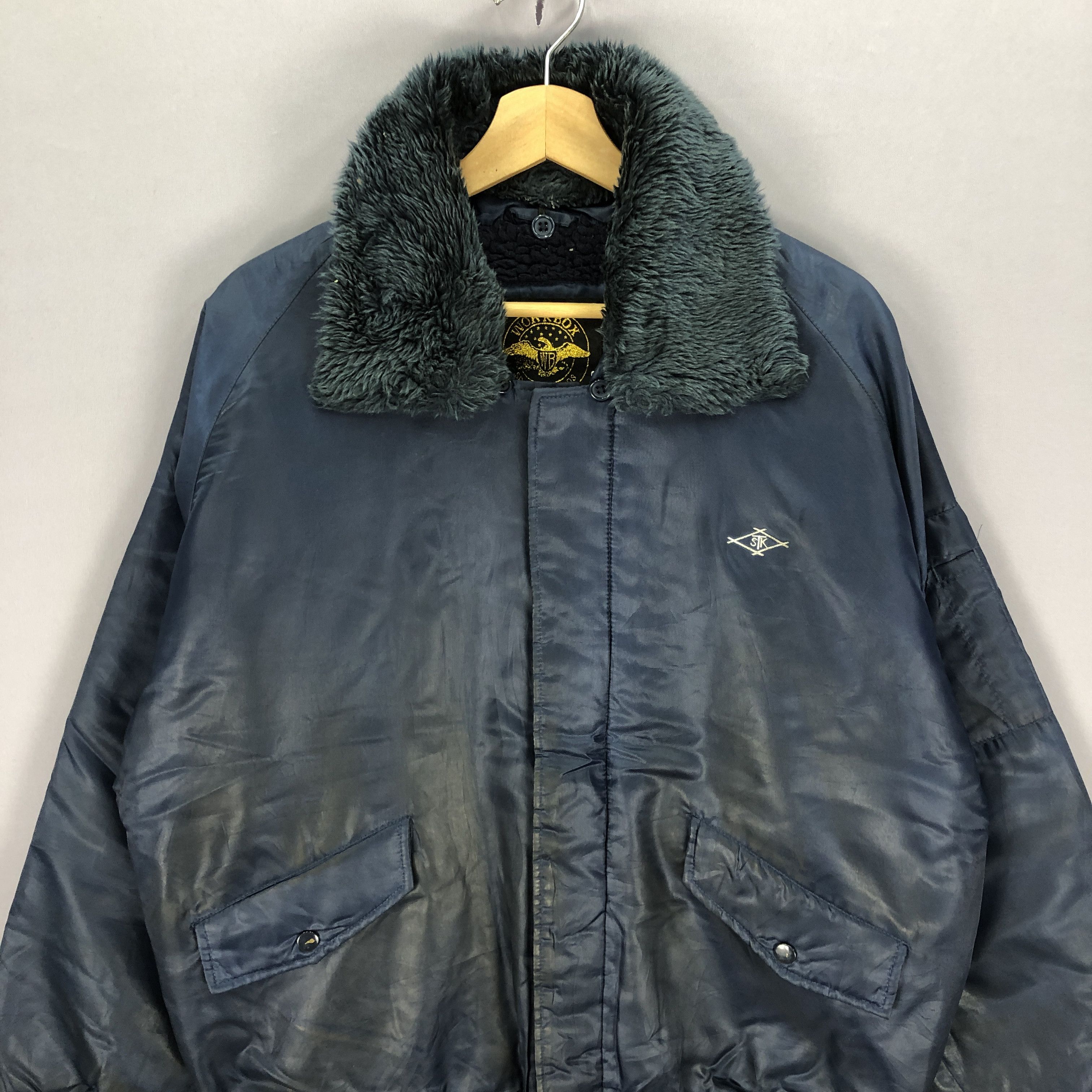 If Six Was Nine × Vintage Vintage Workbox Sporting Goods Jackets Sherpa Lining Size US L / EU 52-54 / 3 - 3 Thumbnail