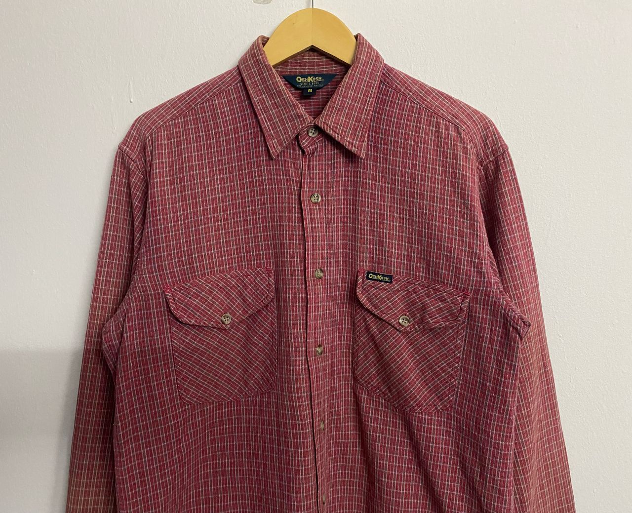 Oshkosh Vintage Oshkosh Checkered Flanel Button Ups Size US M / EU 48-50 / 2 - 3 Thumbnail