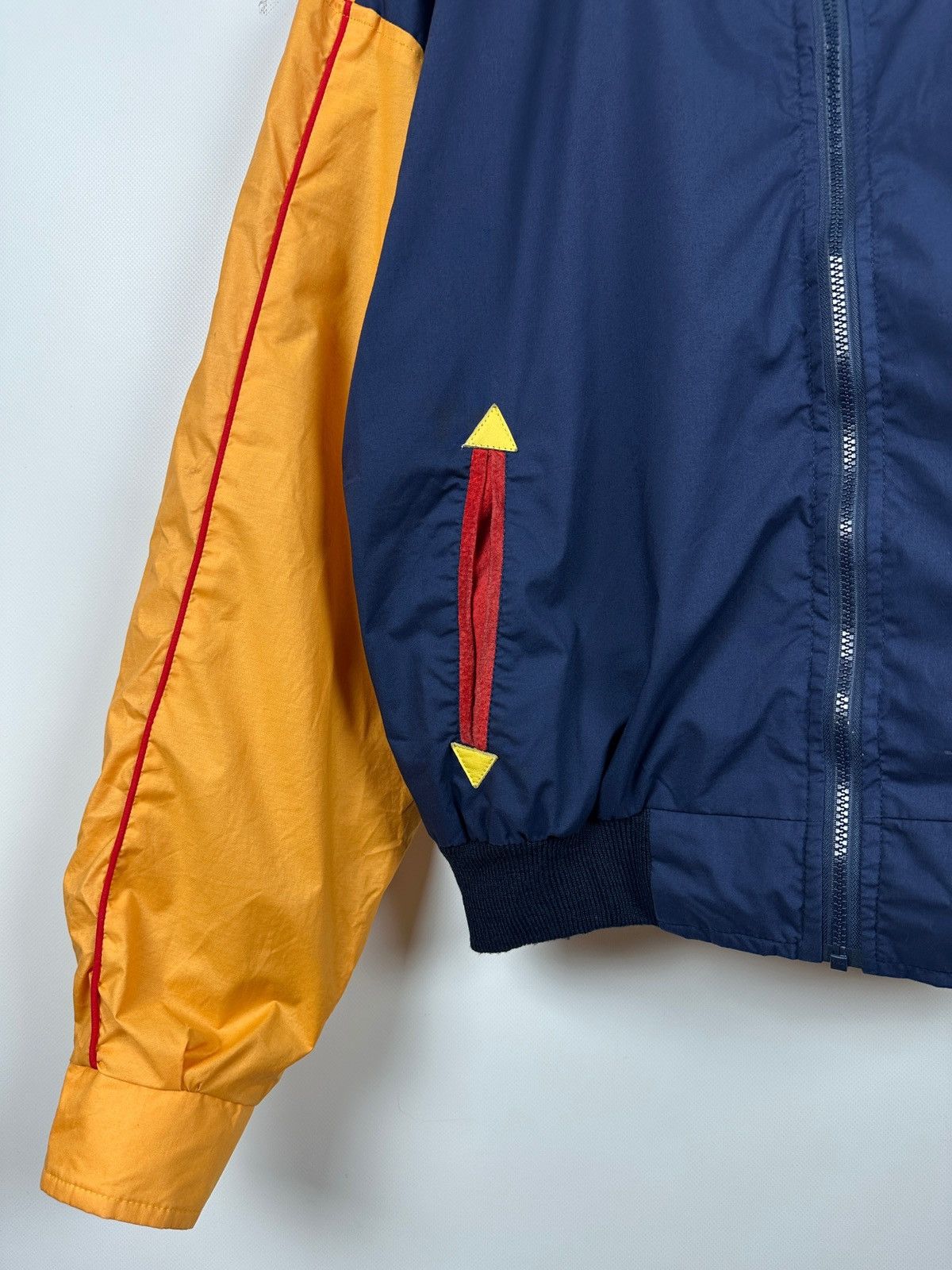 Vintage 90s Vintage Lamborghini Leisure Leather Zip Racing Jacket Size US XL / EU 56 / 4 - 7 Thumbnail