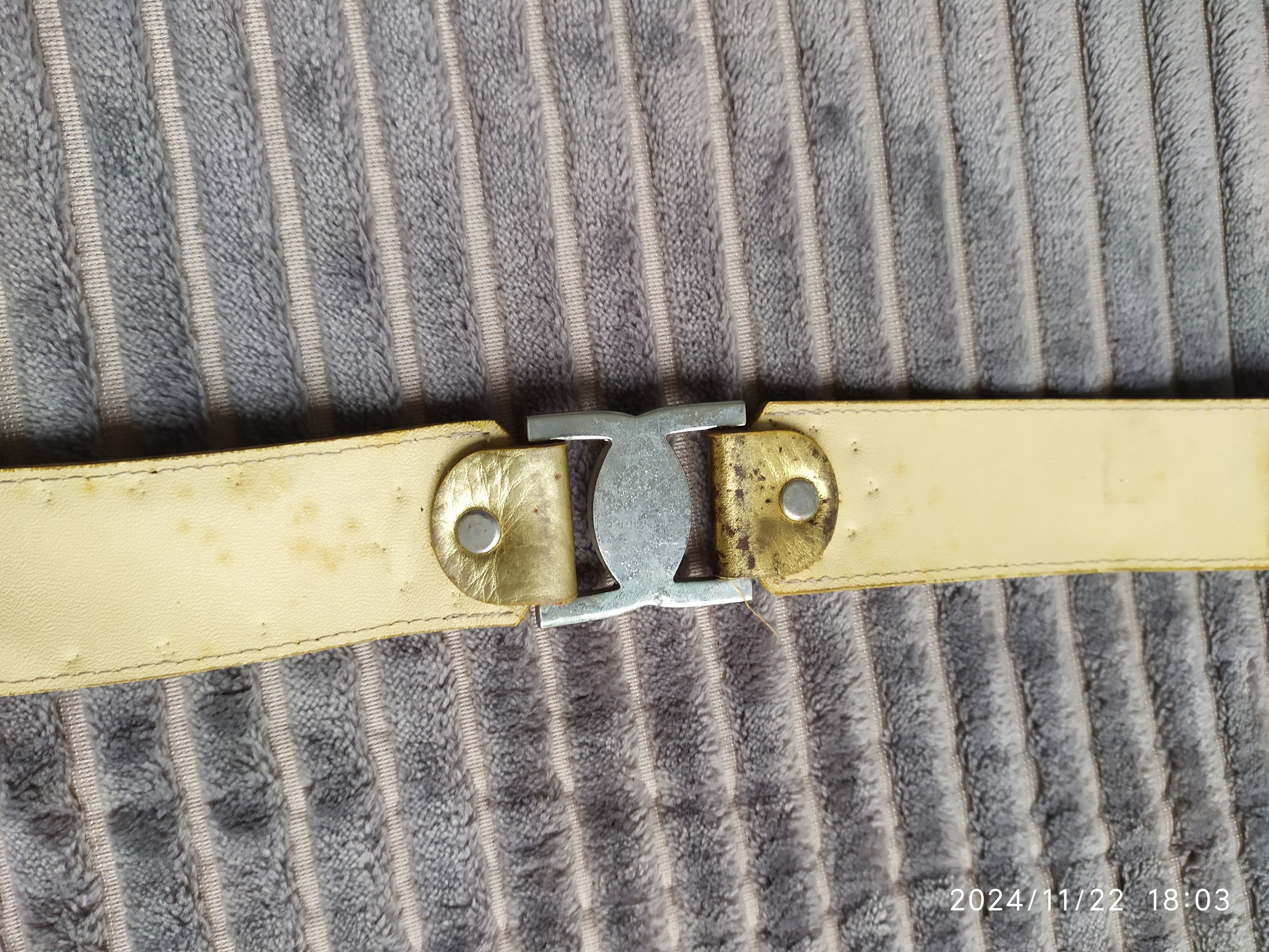 If Six Was Nine × Japanese Brand × Le Grande Bleu (L.G.B.) Japanese crystal Gold belt Size ONE SIZE - 11 Thumbnail