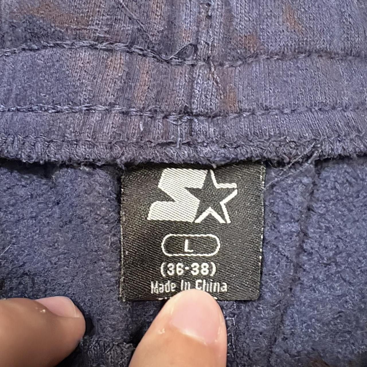 Starter Crazy Vintage Y2K/2000s Baggy Wideleg Starter Sweatpants! Size US 36 / EU 52 - 6 Thumbnail