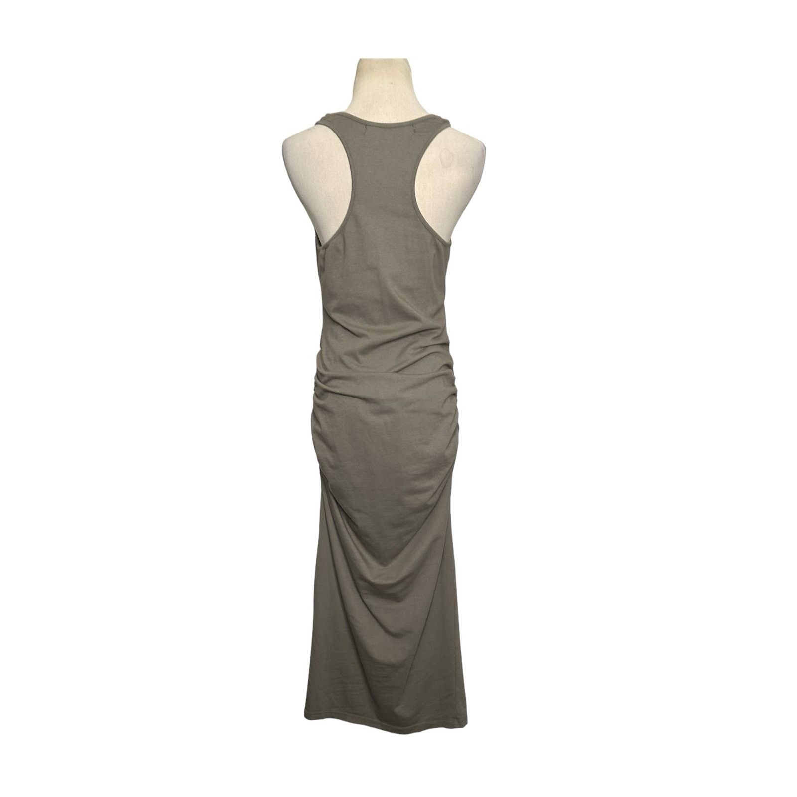 Michael Stars Michael Stars olive bodycon midi halter dress size Large Size L / US 10 / IT 46 - 13 Thumbnail