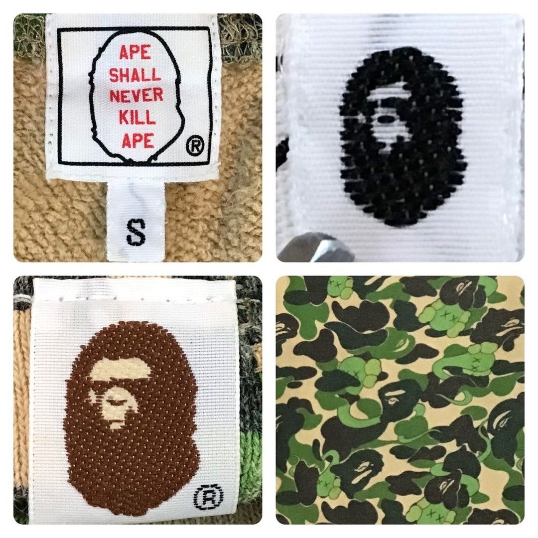 Bape × Kaws BAPE × KAWS Bendy ABC Camo Green Sweat Shorts NIGO ★size S Size US 30 / EU 46 - 9 Thumbnail
