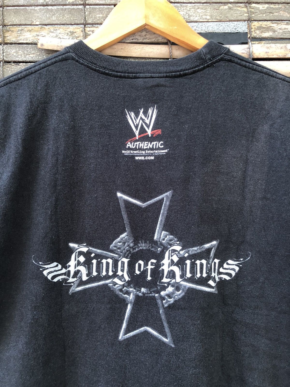 Vintage × WWE × WWF 💥Vintage💥Y2K Triple H King Of King Backhit Tee Size US M / EU 48-50 / 2 - 8 Thumbnail