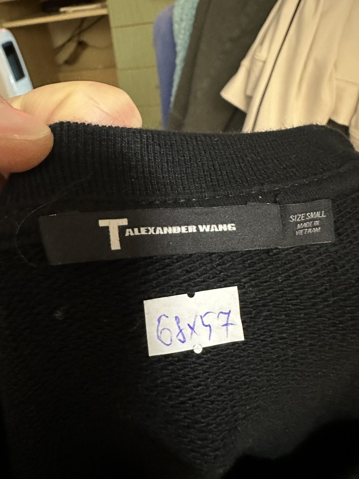 Alexander Wang Alexander wang cropped crewneck Size US M / EU 48-50 / 2 - 5 Thumbnail