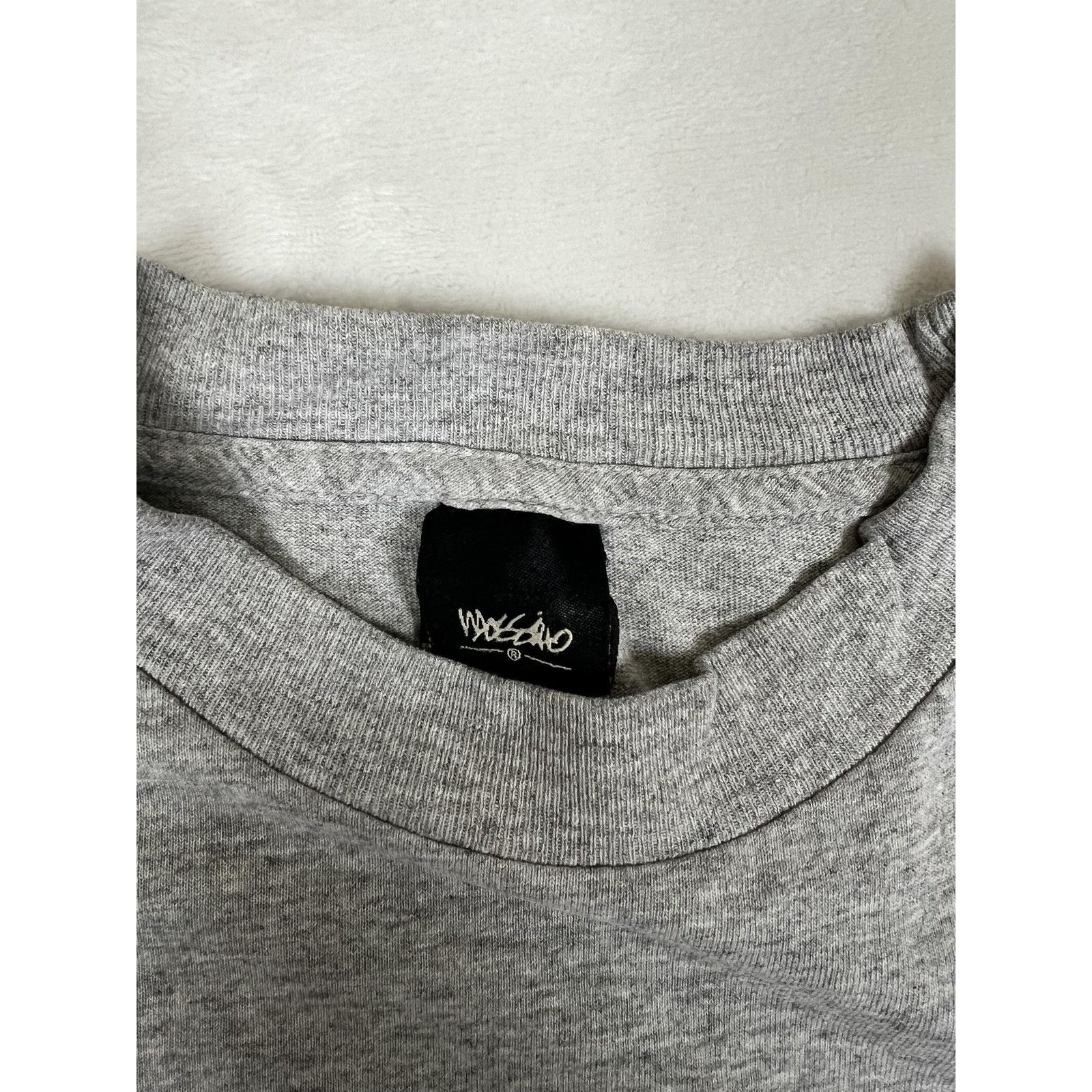Mossimo Vintage Mossimo T-Shirt Mens Medium Ghost Print Gray Graphic Size US M / EU 48-50 / 2 - 3 Thumbnail