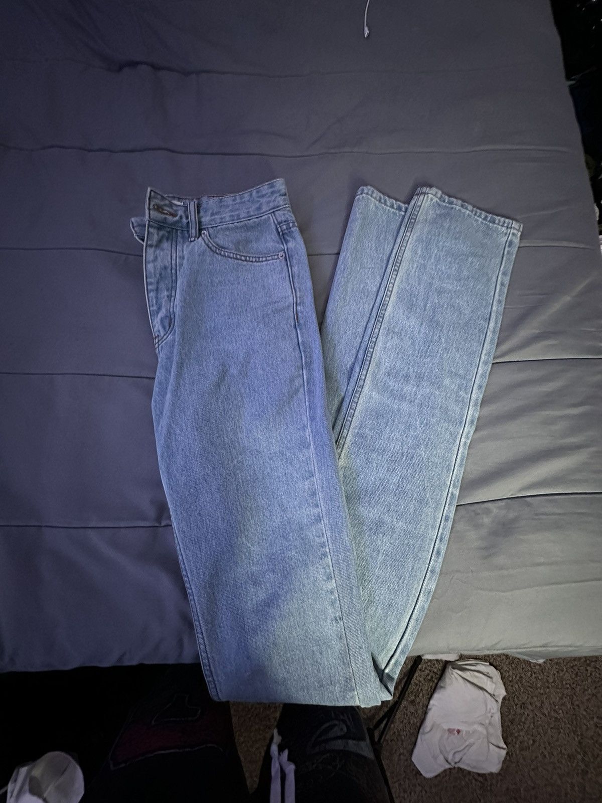 Vale Vale Super Stacked Blue Jeans Size US 29 - 2 Thumbnail