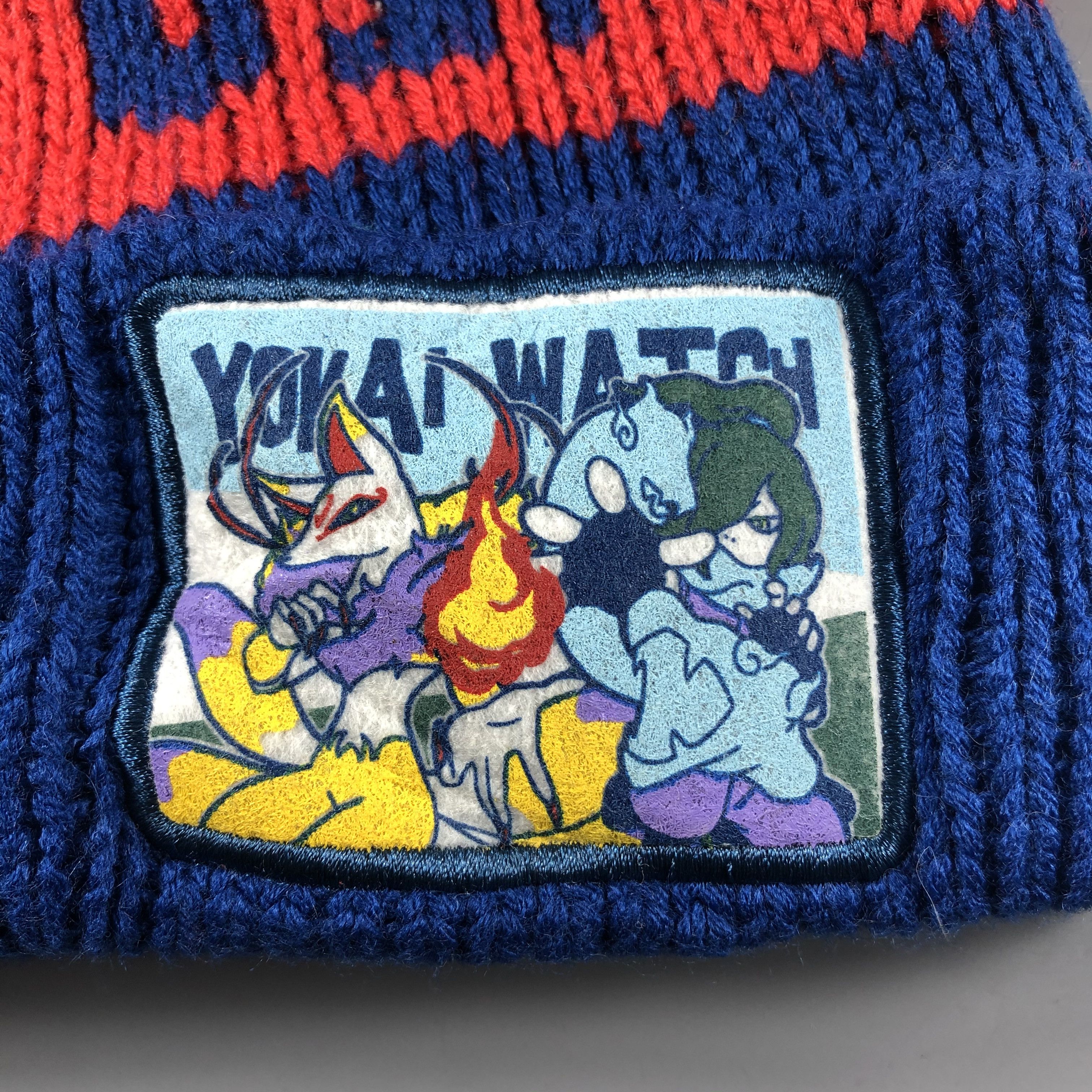 Anime × Japanese Brand × Vintage Yokai Watch x Bandai Beanie Snow Hat Snow Cap -D032 Size ONE SIZE - 5 Thumbnail