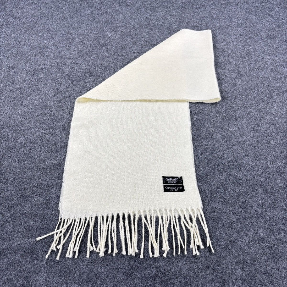 Christian Dior Monsieur Christian Dior Scarf # D746 # Muffler # Neckwear Size ONE SIZE - 7 Thumbnail