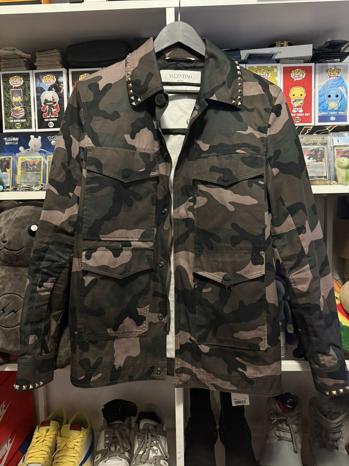 Valentino Valentino Studded Camo Jacket Size US S / EU 44-46 / 1 - 1 Thumbnail