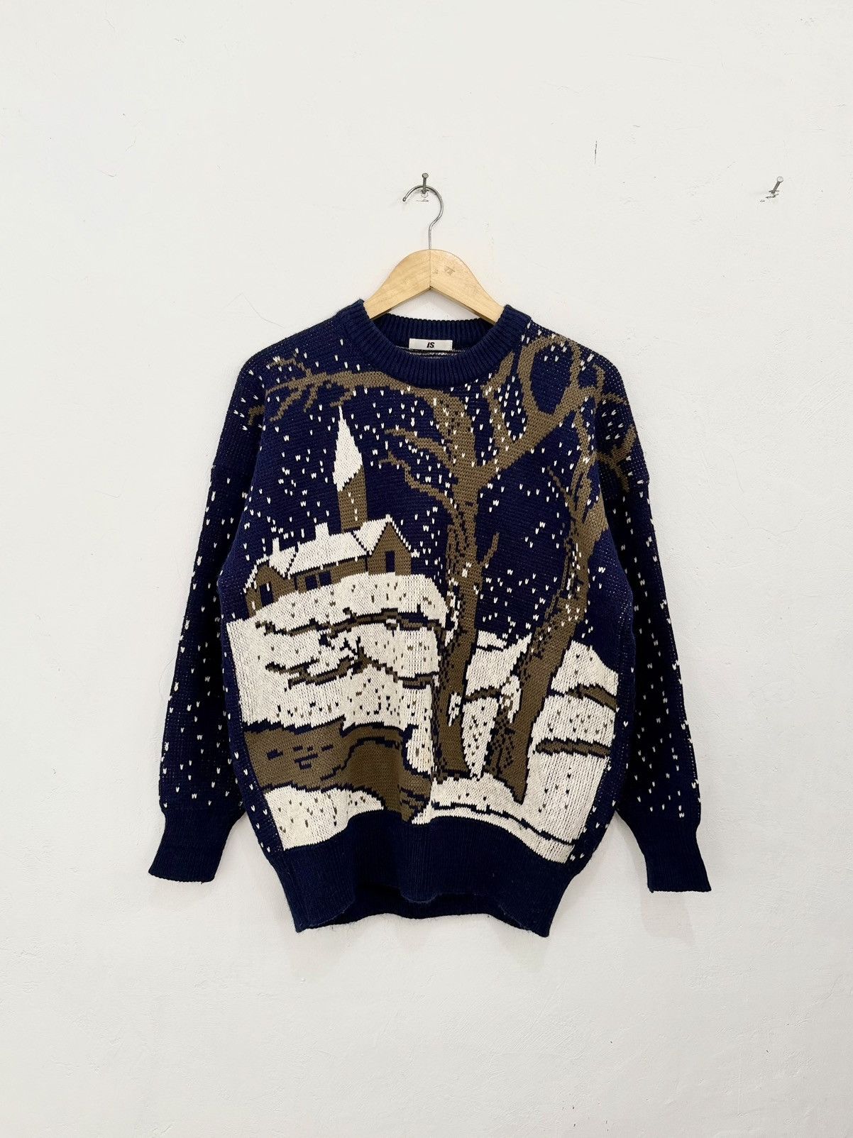 トップス 80s I.S. ISSAY MIYAKE SPORT Cardigan Issey Miyake 1980s Issey Sport - Artisanal Long Knitted Cardigan