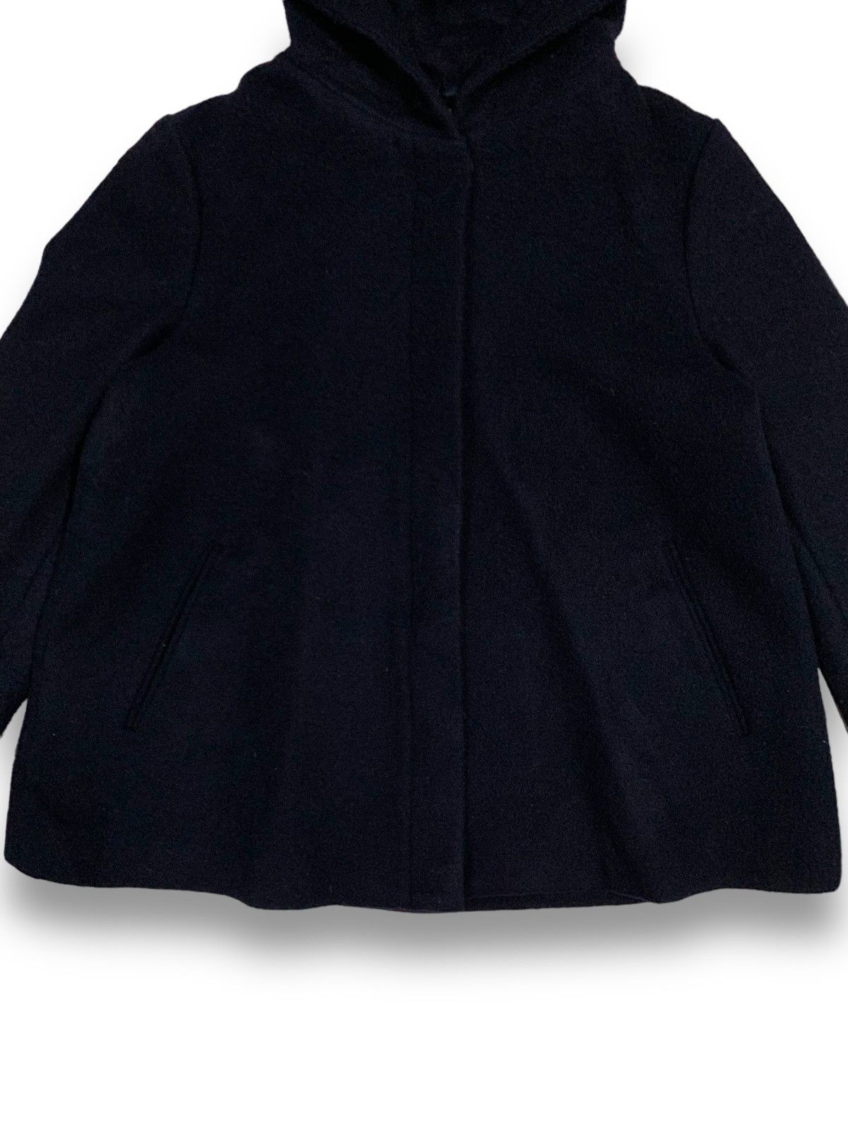Beams Plus B”Ming by Beams Japan Wool Blend Flared Hem Hooded Jacket Size M / US 6-8 / IT 42-44 - 8 Thumbnail
