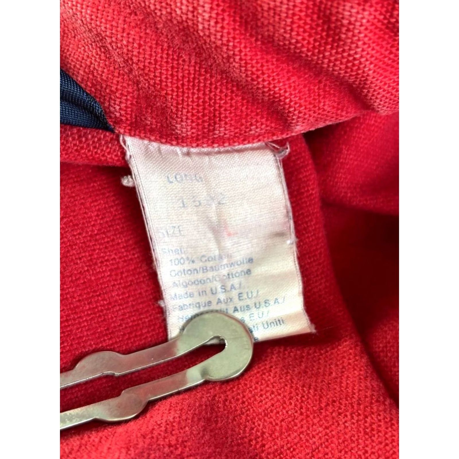 Polo Ralph Lauren Ralph Lauren Polo Shirt Mens Class C1 Polo Cotton Striped Short Sleeve Red Button Size US M / EU 48-50 / 2 - 5 Thumbnail