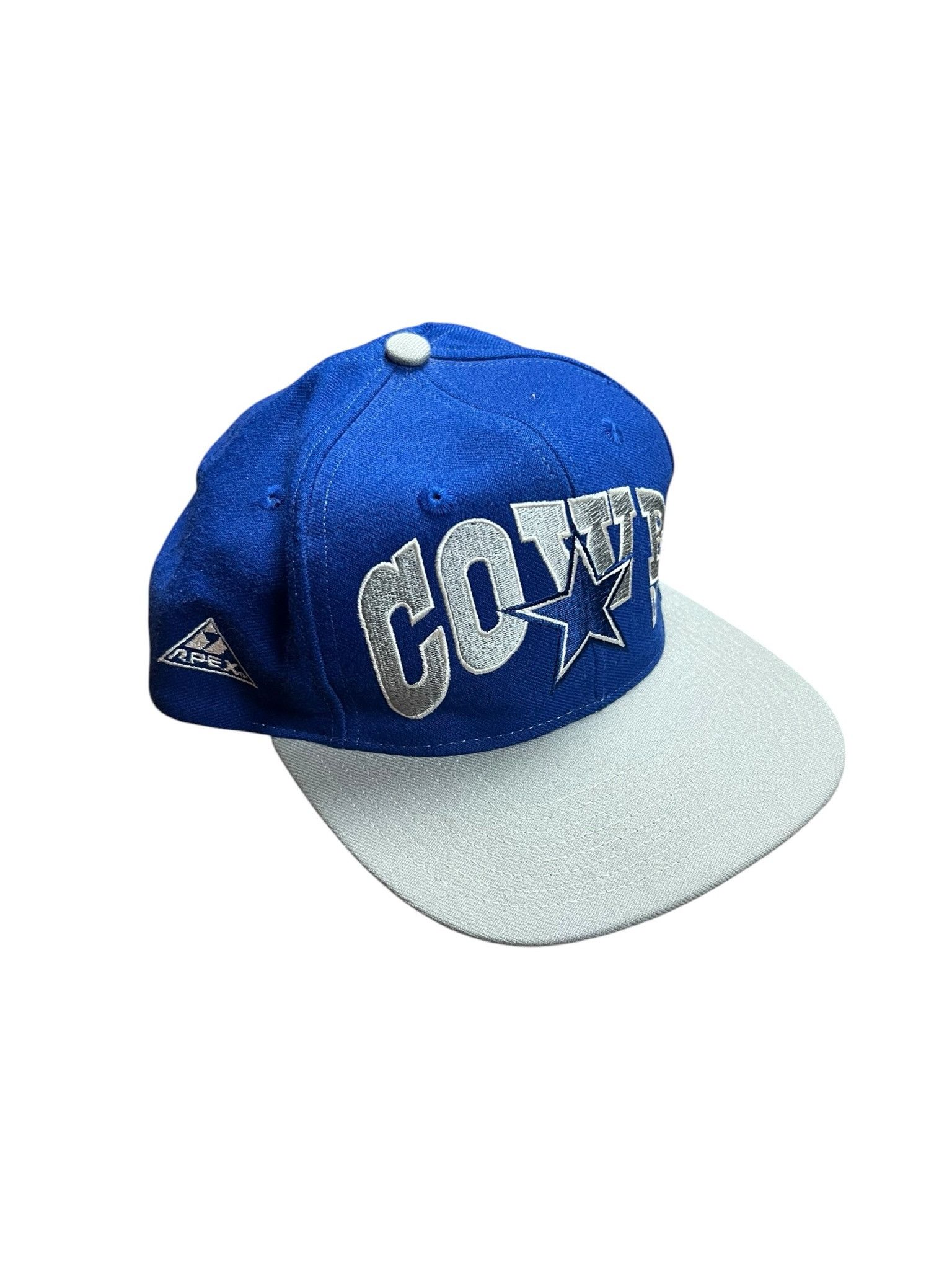Apex One Vintage Apex One Dallas Cowboys NFL Spell-out Snapback Hat Size ONE SIZE - 2 Thumbnail