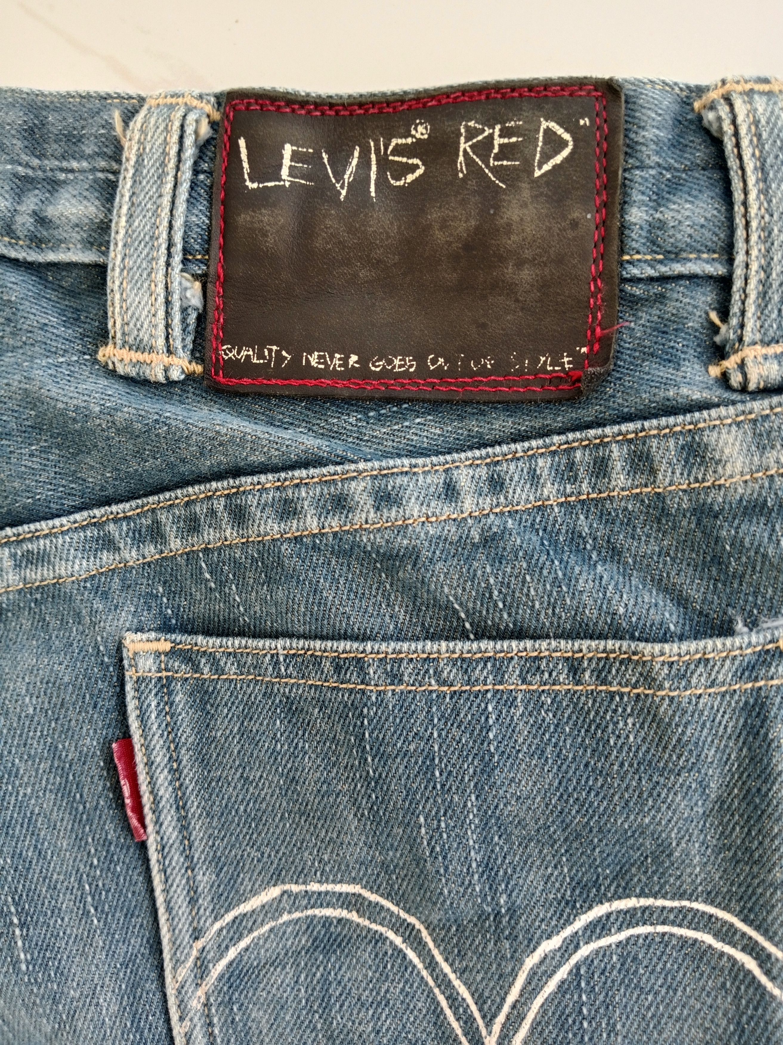 Levi's Vintage Clothing LEVIS RED Denim Nice Style Jeans Size US 30 / EU 46 - 9 Thumbnail