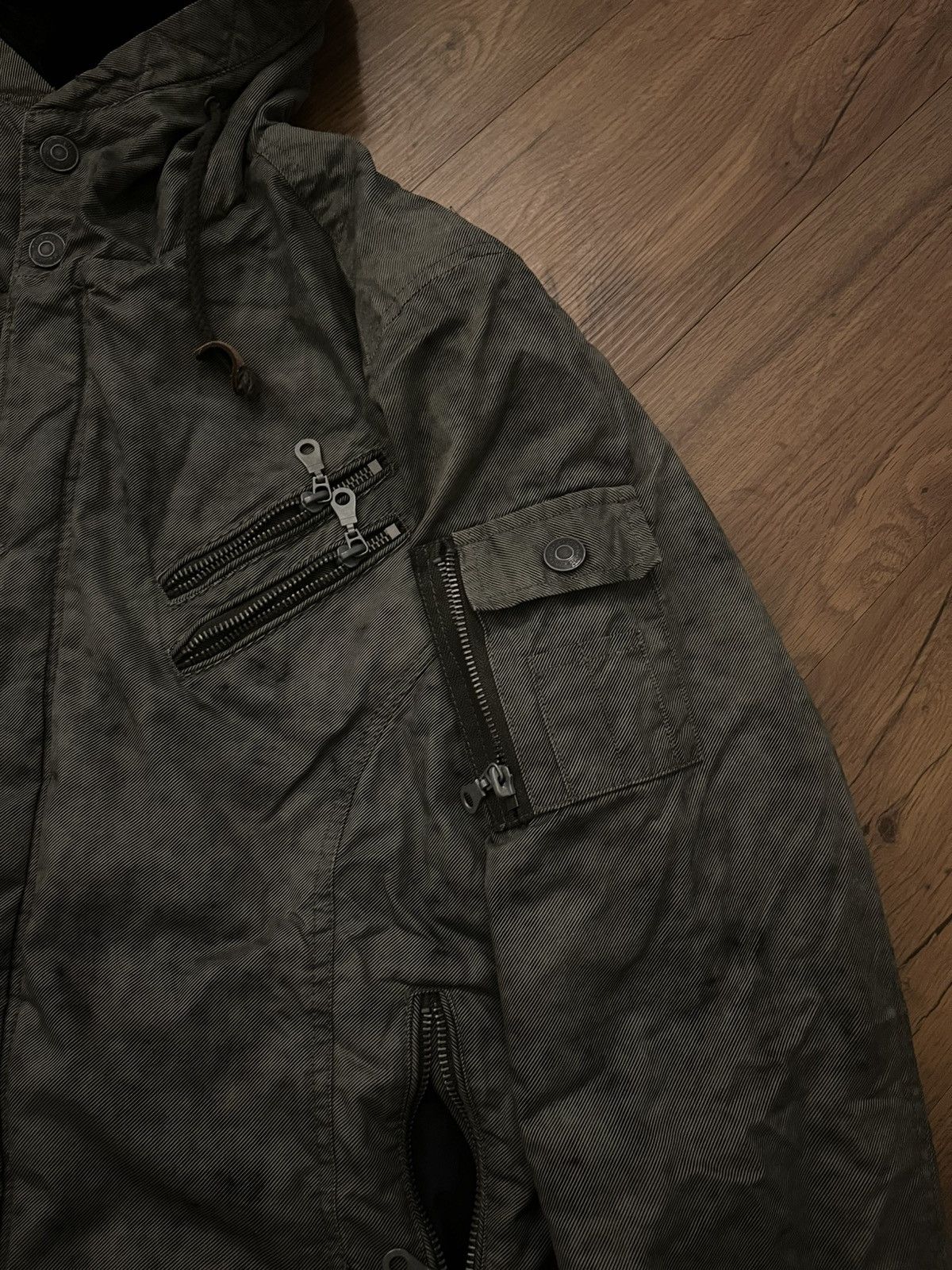 In The Attic 2000s IN THE ATTIC - apocalyptic jacket liked goa lgb styel Size US L / EU 52-54 / 3 - 7 Thumbnail