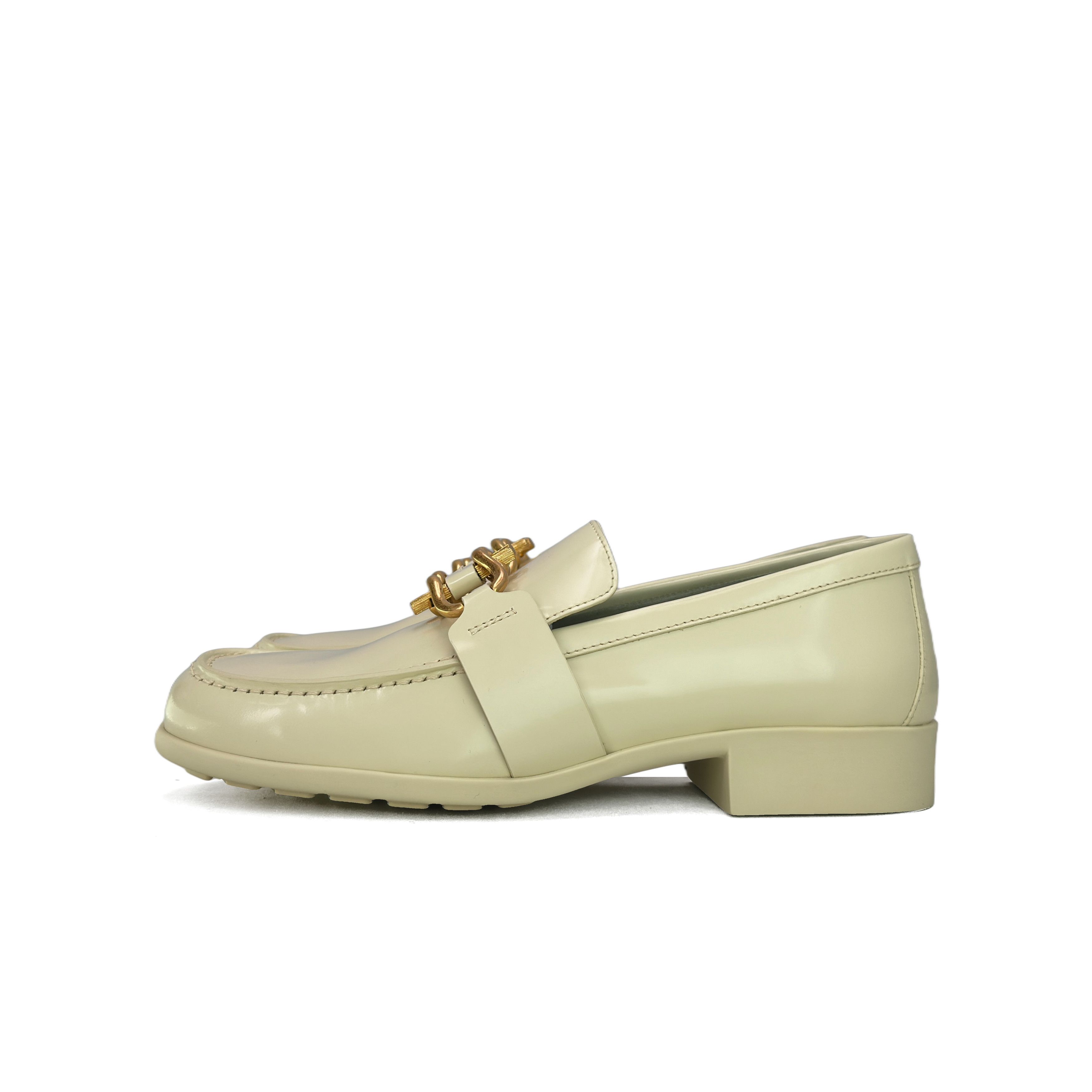 Bottega Veneta Bottega Veneta Butter Leather Chain Loafers Size 38 Size US 8 / IT 38 - 1 Thumbnail